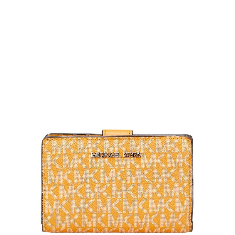 Michael Kors Michael Kors Michael Kors JET SET TRAVEL PVC Wallet Plastic Short Wallet Size ONE SIZE - 1 Thumbnail