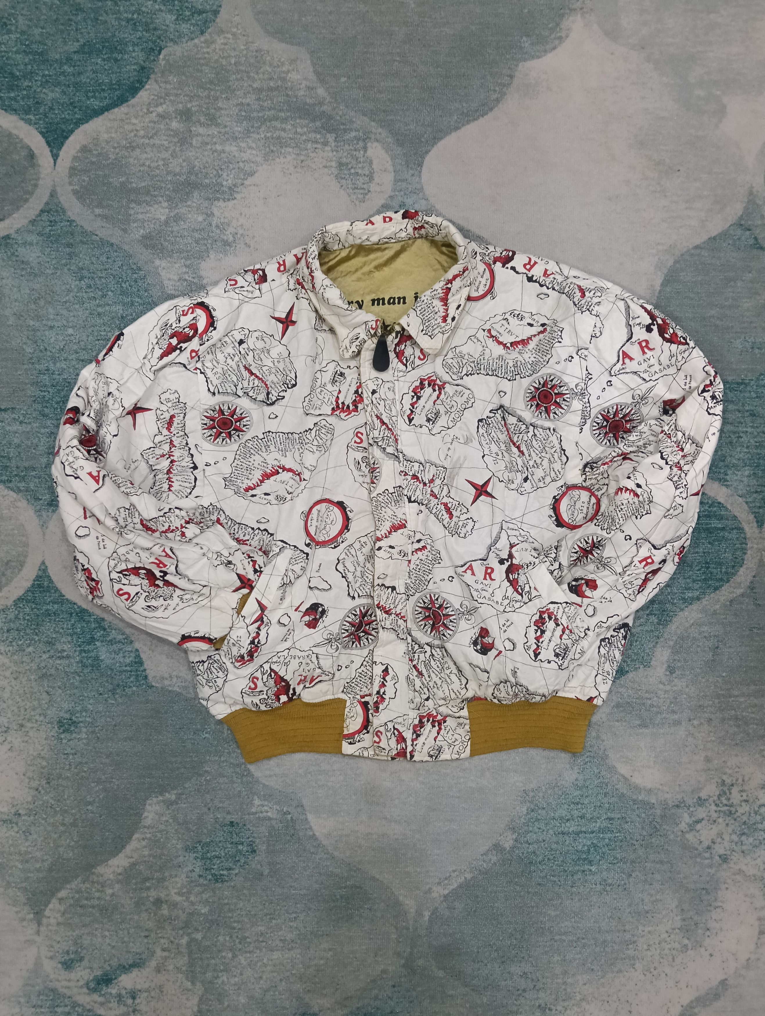 Beauty Beast × Japanese Brand Vintage Admirable Brand Reversible Bomber Jacket Size US XL / EU 56 / 4 - 2 Thumbnail
