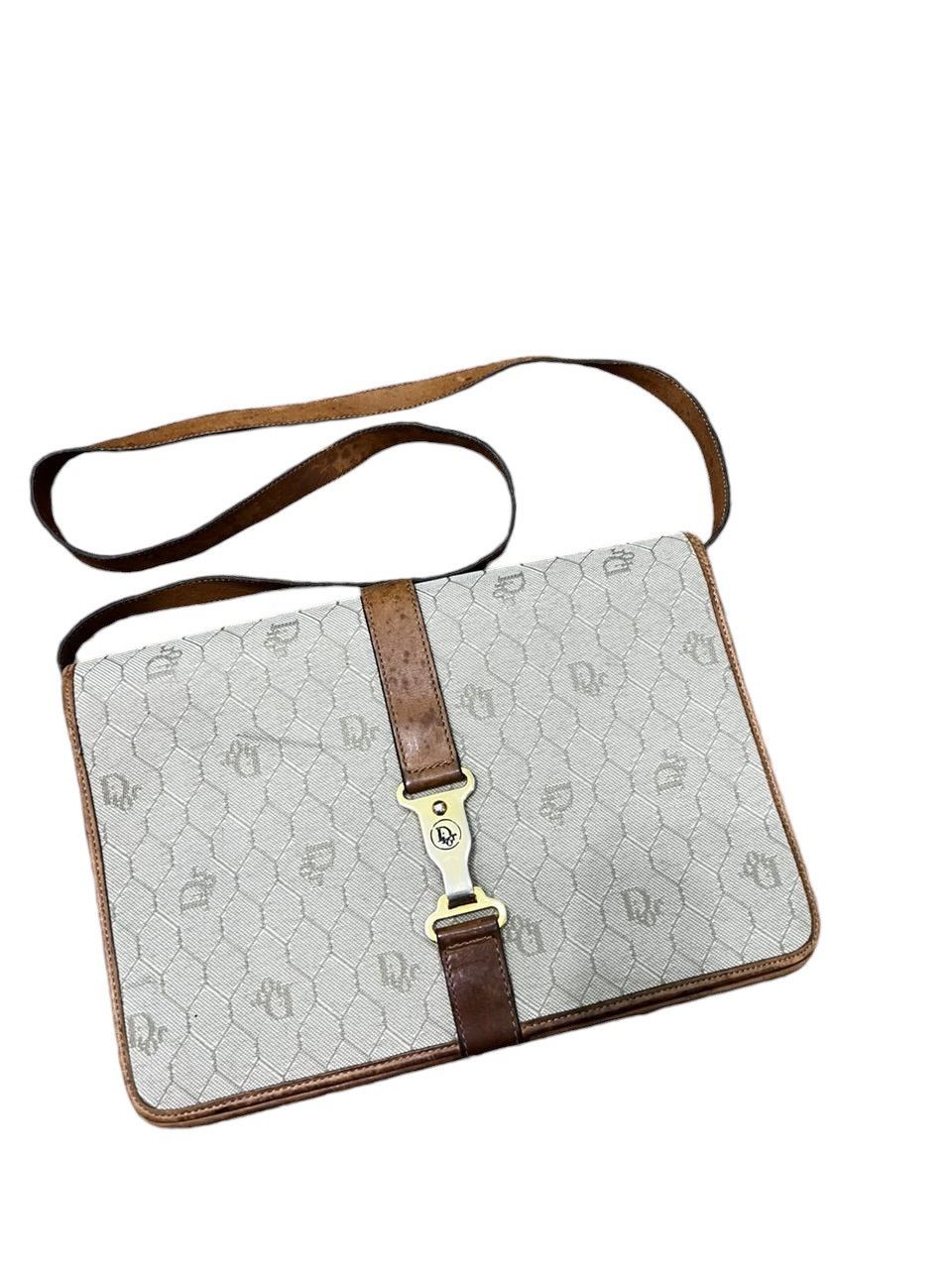 Dior Christian dior honeycomb canvas ling bag/cross body Size ONE SIZE - 1 Thumbnail