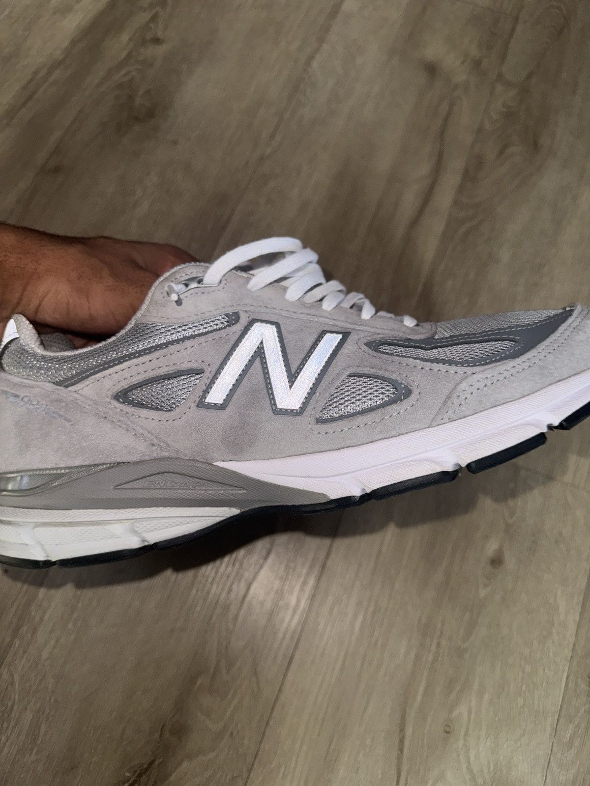 New Balance Gray New Balance 990v4 Size US 12 / EU 45 - 6 Thumbnail