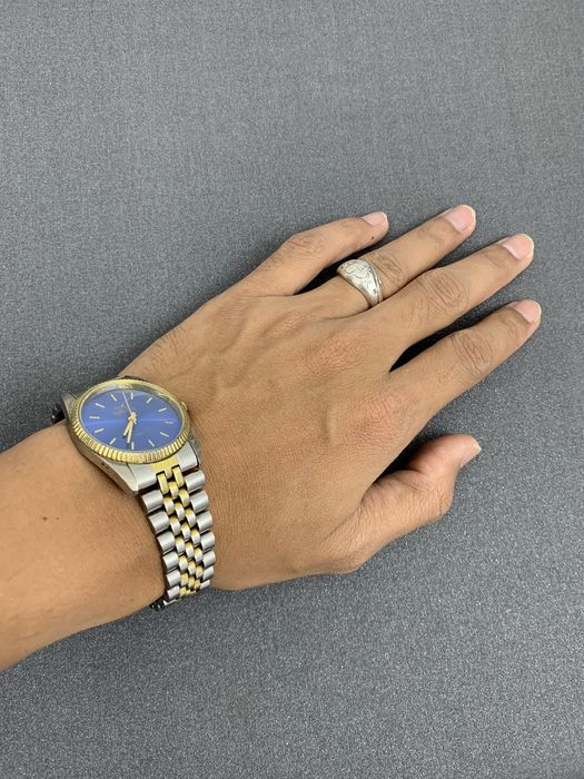 Vintage Vintage Giorgio Valentino Blue Dial Watch Grailed