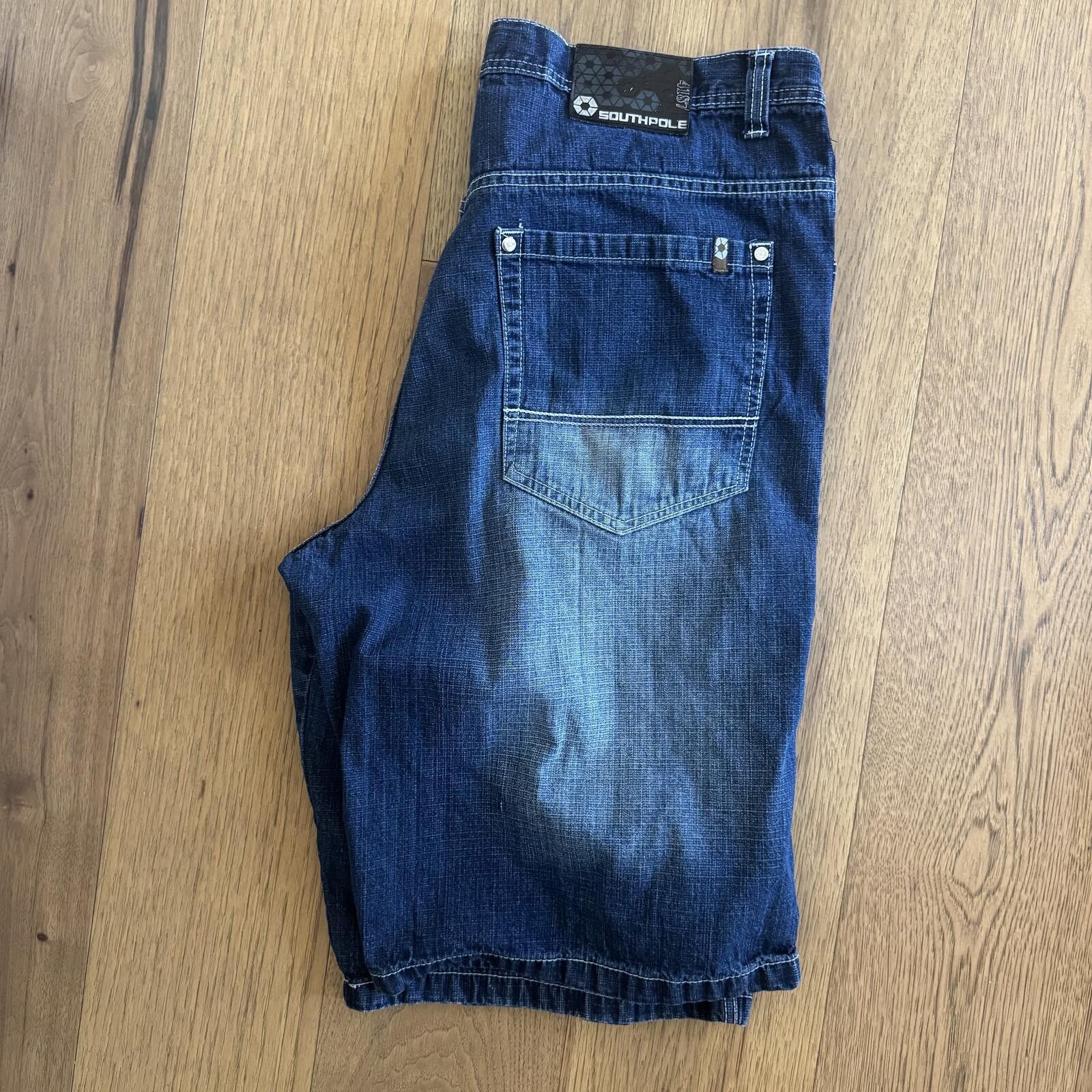 Southpole Y2K Southpole Men's Denim Shorts Size 44 Size US 44 / EU 60 - 2 Thumbnail