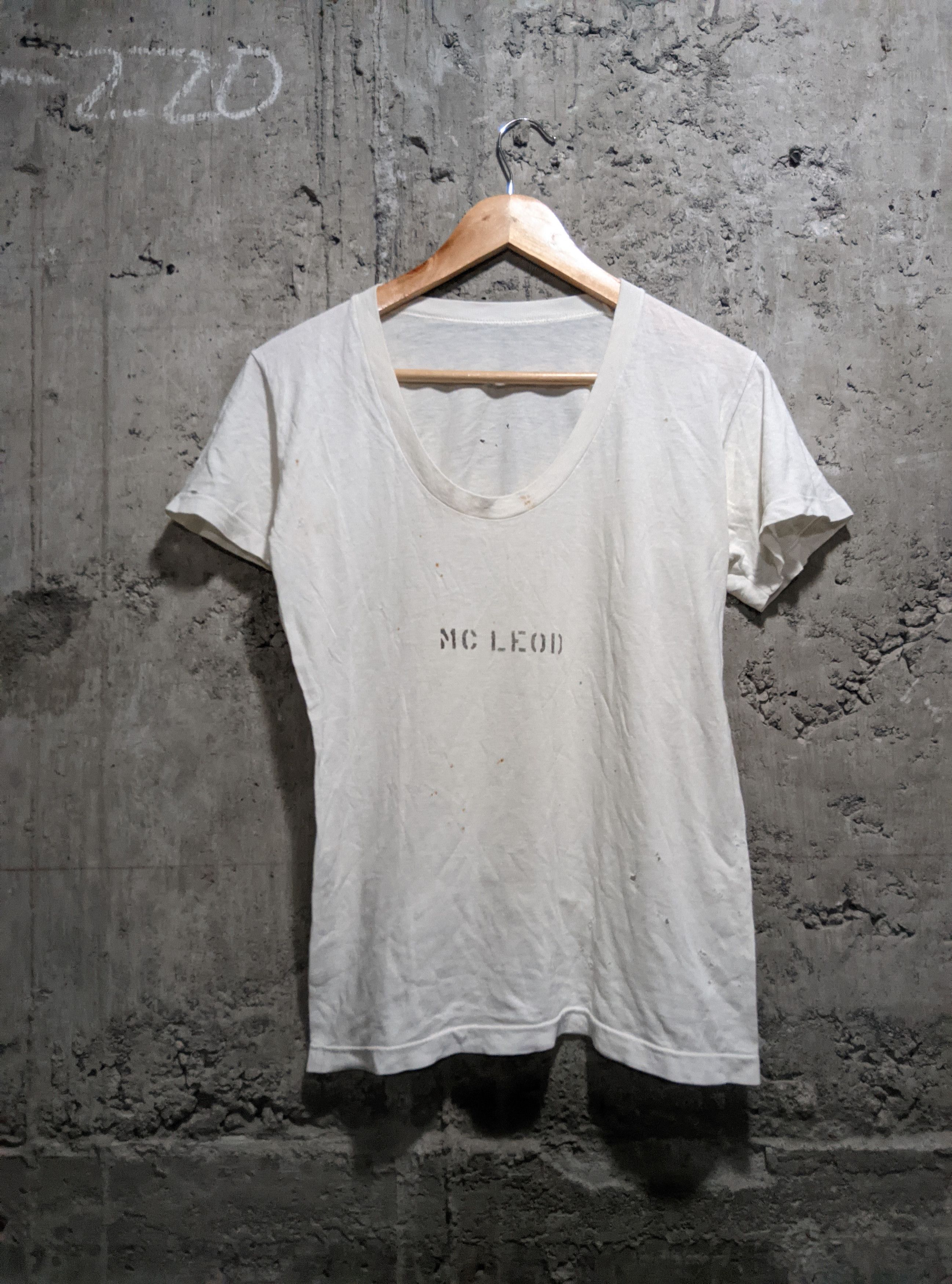 Vintage Vintage 40s 50s WWII marine undertshirt stencil Size US M / EU 48-50 / 2 - 1 Thumbnail
