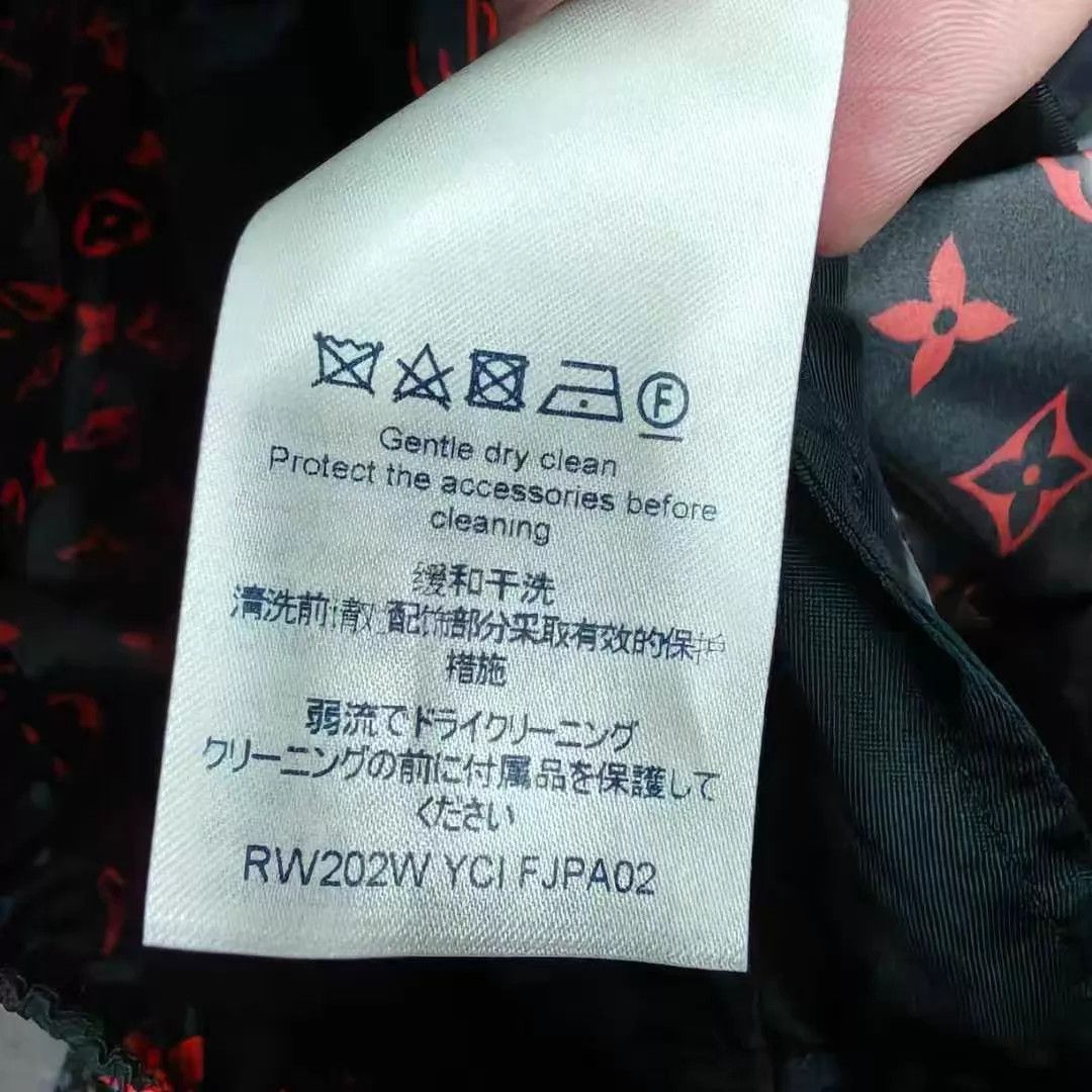 Louis Vuitton LV red monogram allover sweatpants 36, 99% new Size 26" / US 2 / IT 38 - 4 Thumbnail