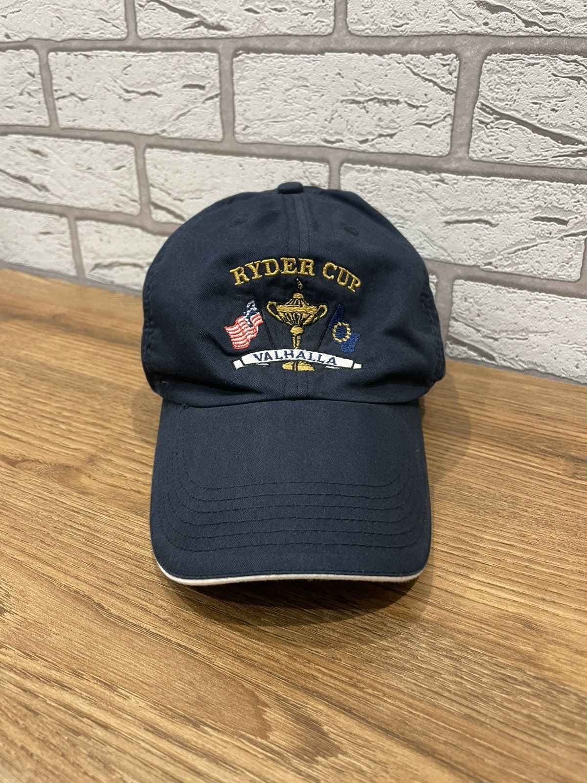 Nike × Vintage Nike Golf Ryder Valhalla Cap Hat Size ONE SIZE - 2 Thumbnail