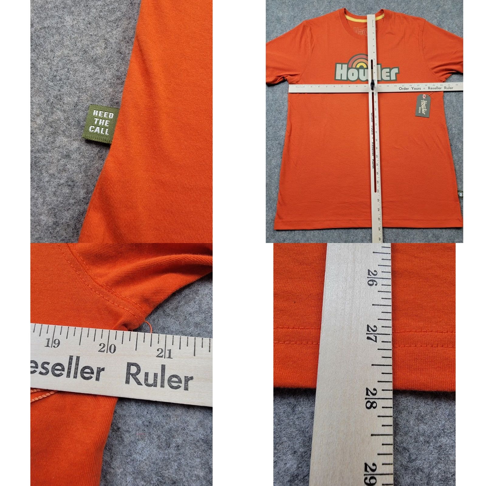 Howler Brothers Howler Brothers T-Shirt Mens M Orange Rainbow Logo Short Sleeve NWT Size US M / EU 48-50 / 2 - 8 Thumbnail