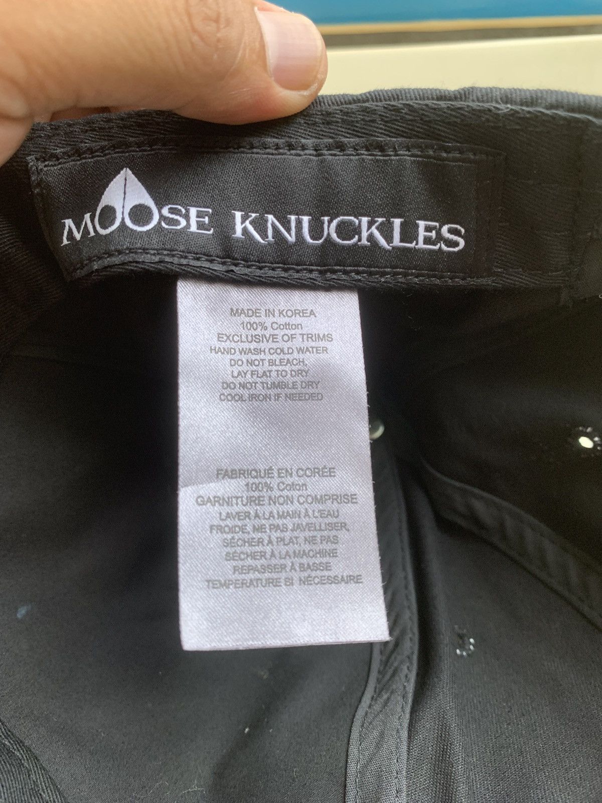 Moose Knuckles Moose Knuckles Logo Luxury Cap Size ONE SIZE - 8 Thumbnail