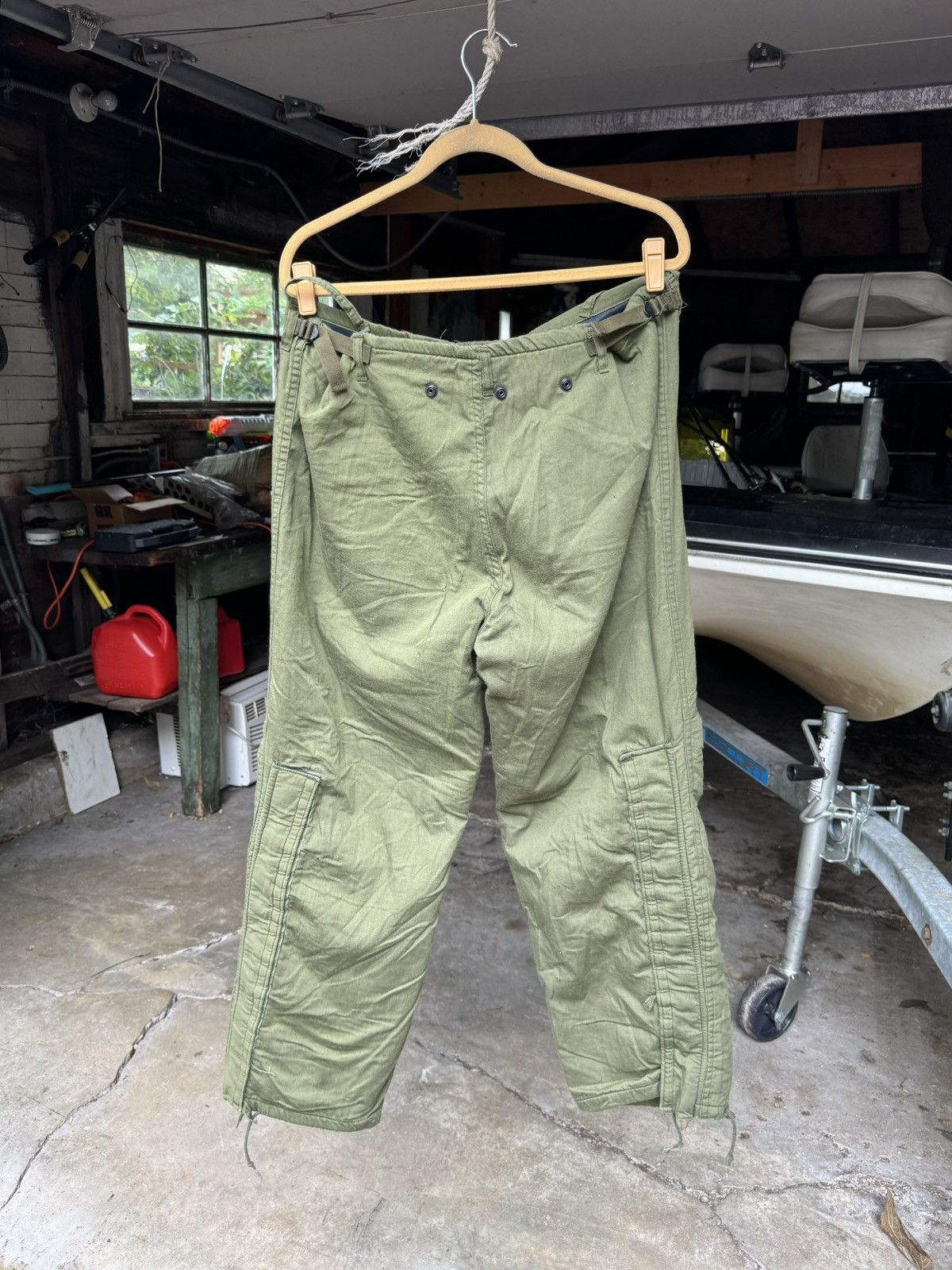 Japanese Brand × Vintage Vintage 70s Army Pants Size US 34 / EU 50 - 3 Thumbnail