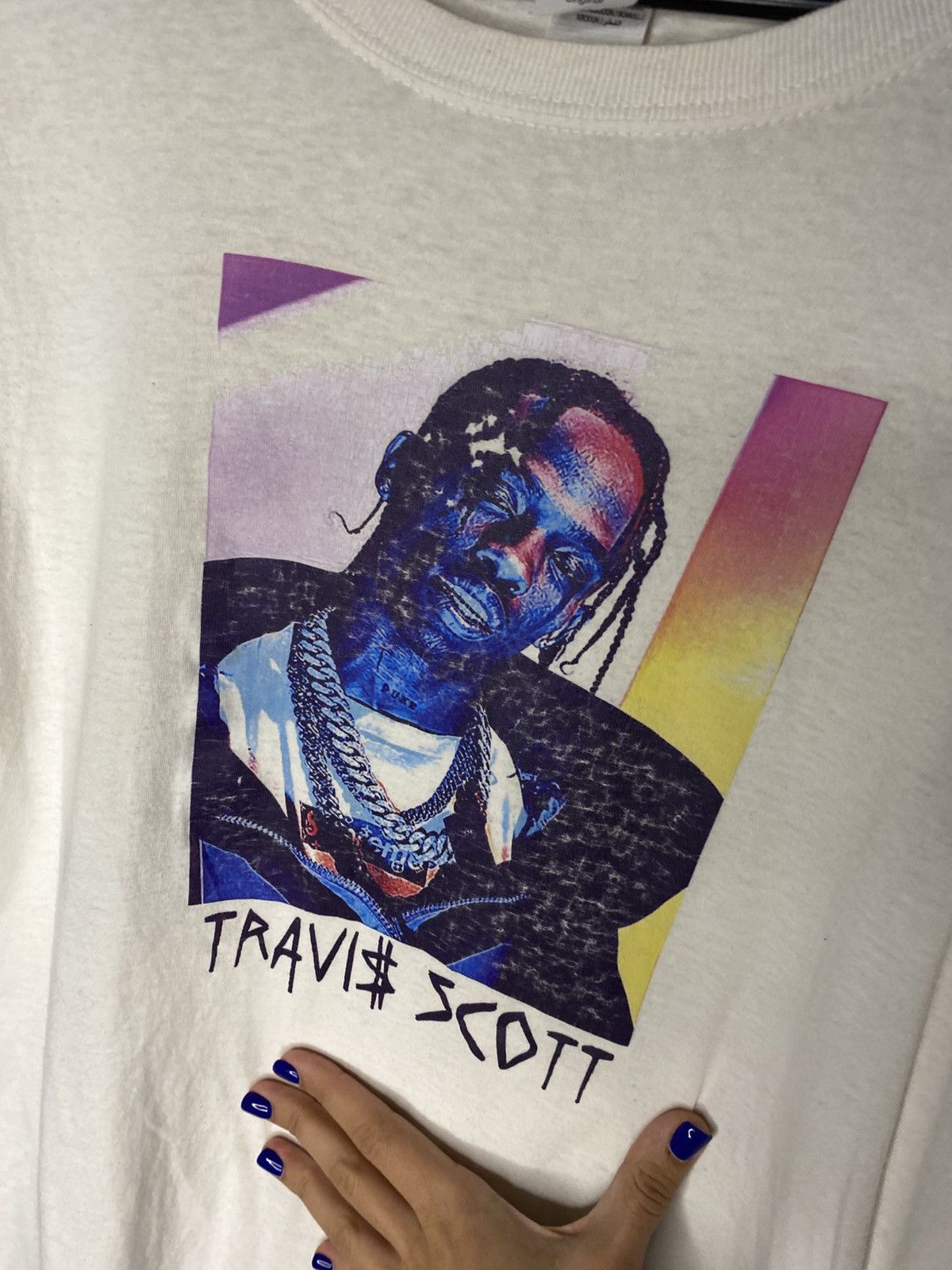 Travis Scott Mens Vintage T-Shirt Travis Scott Rap tees y2k Size US M / EU 48-50 / 2 - 10 Thumbnail