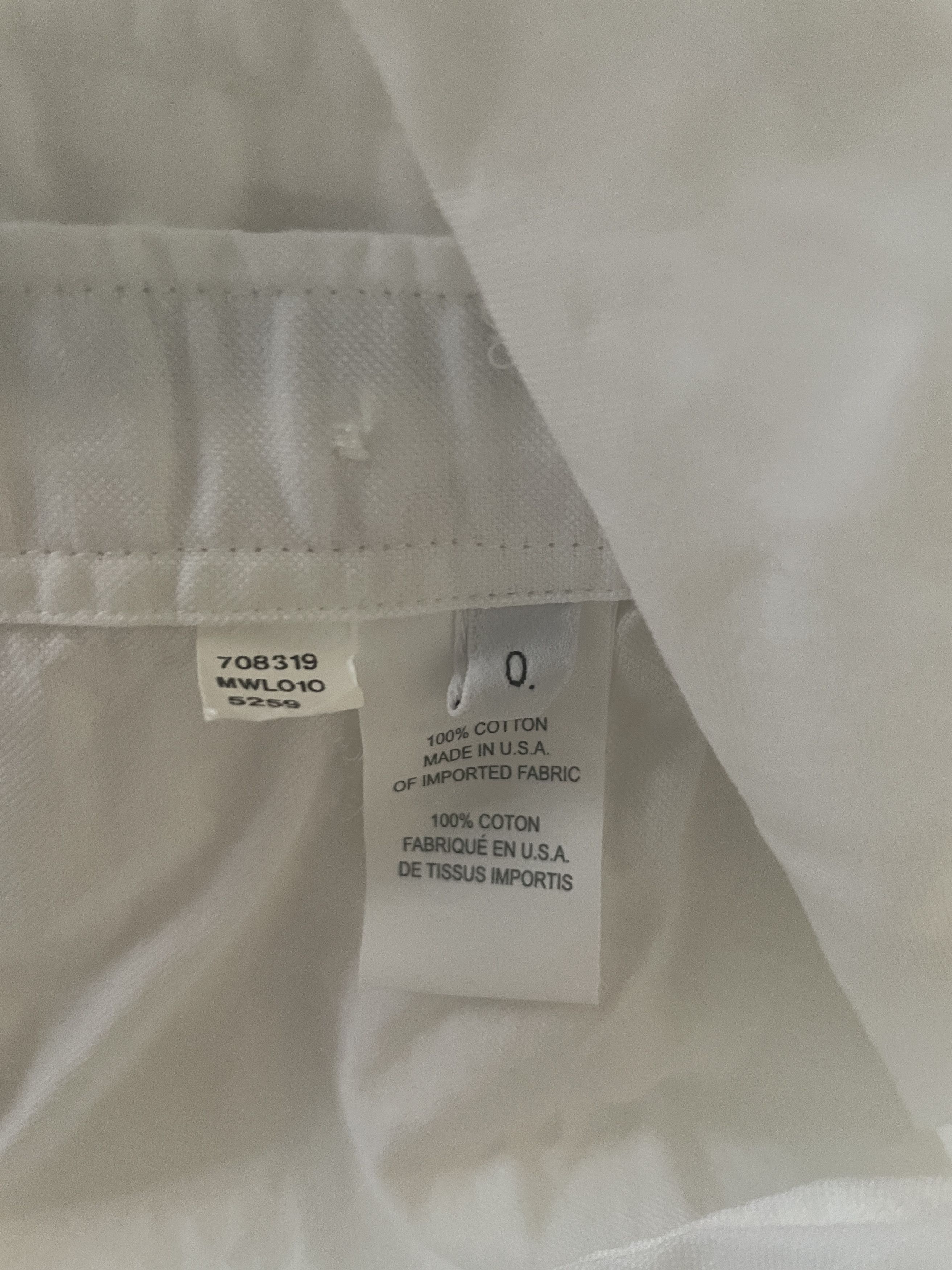 Thom Browne NWT Thom Browne Classic Oxford Shirt w/Grosgrain Placket Size US XS / EU 42 / 0 - 4 Thumbnail