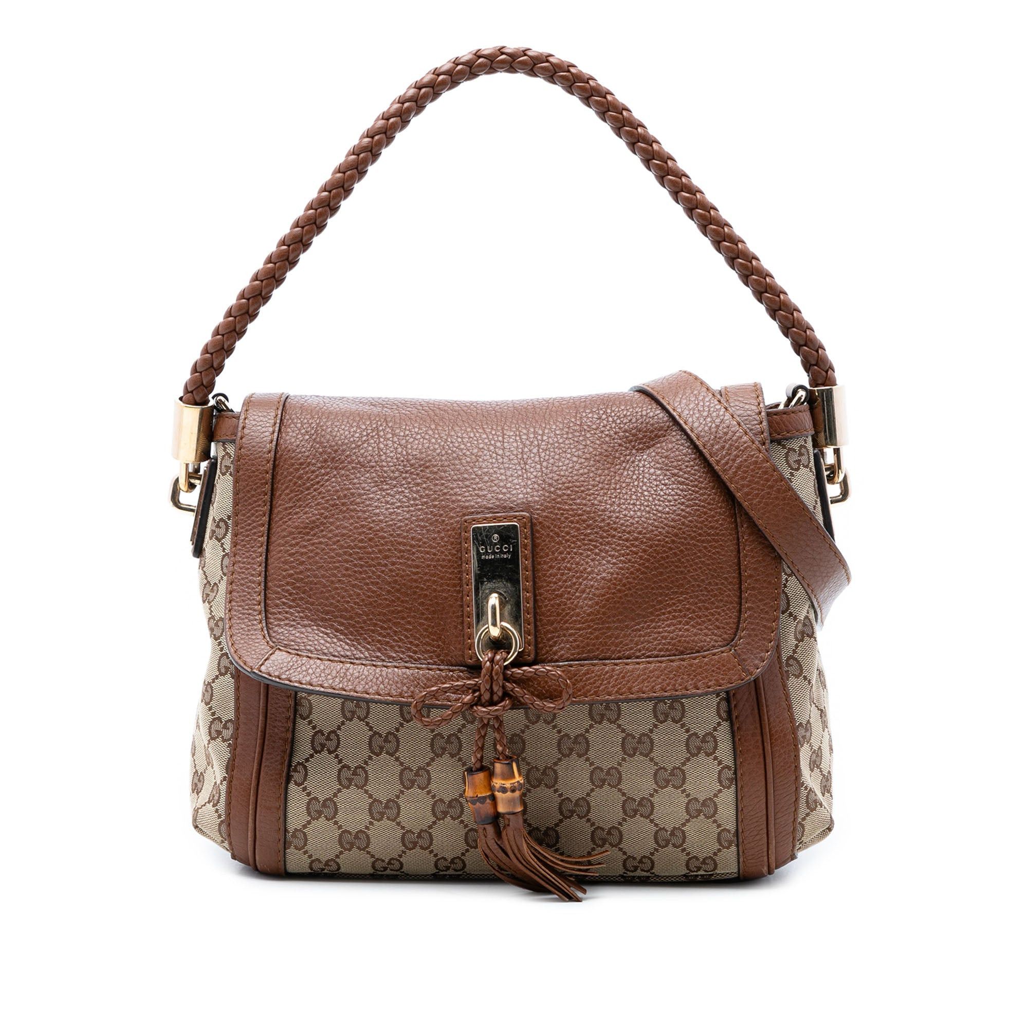 Gucci GG Canvas Bella Flap Satchel Size ONE SIZE - 1 Thumbnail
