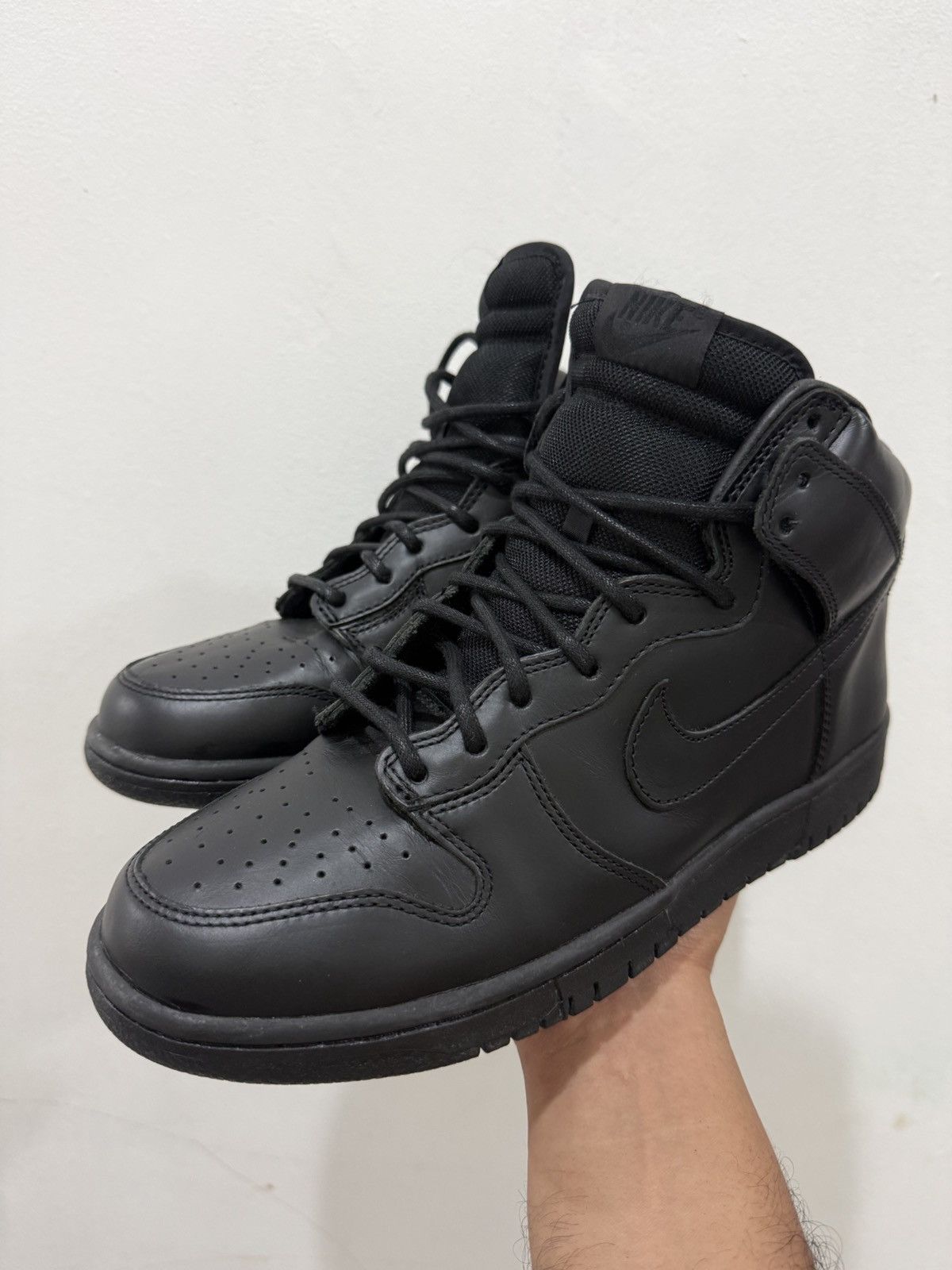 Nike 2003 Dunk High Black Noir Size US 10 / EU 43 - 4 Thumbnail
