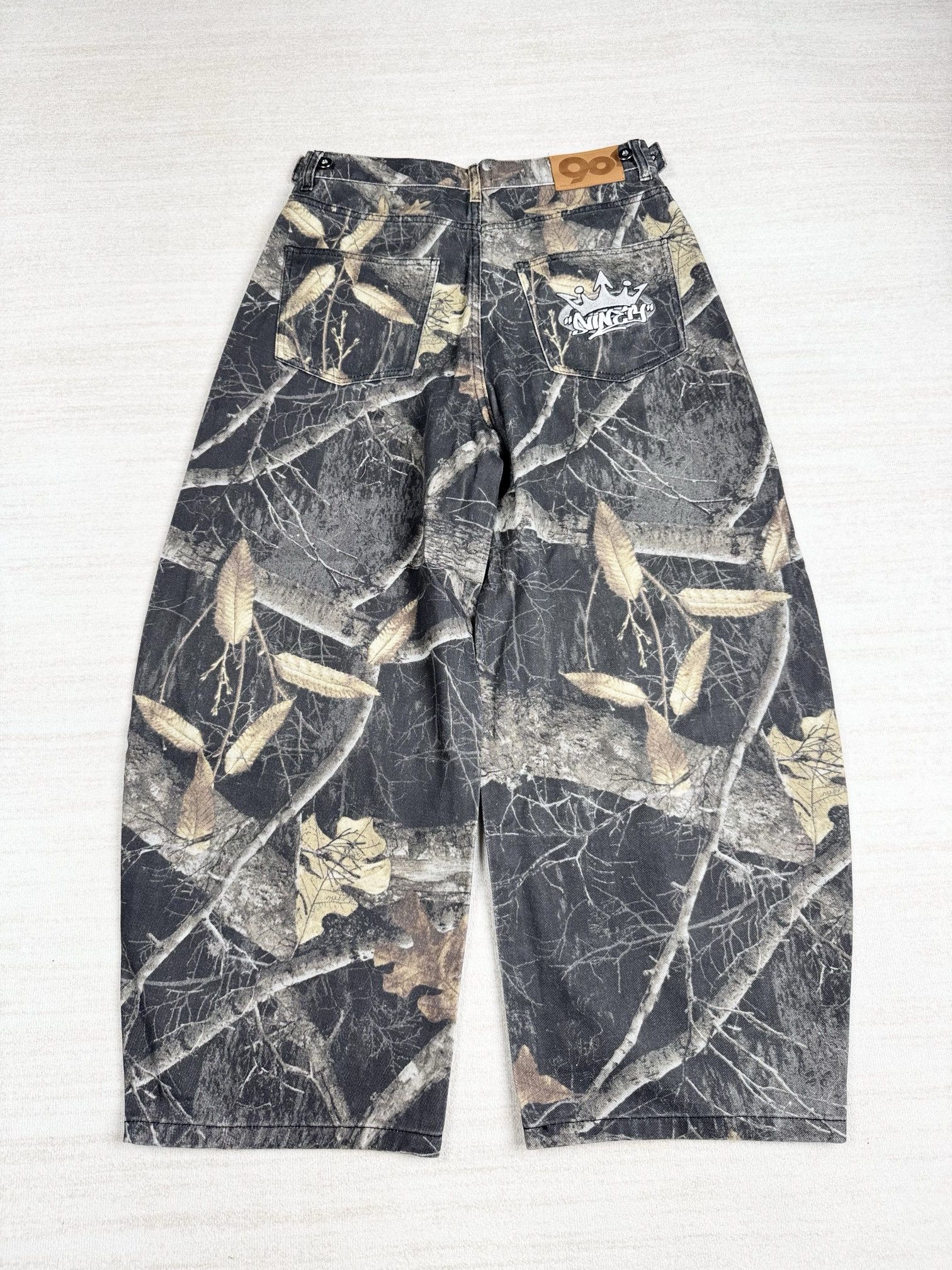 Japanese Brand 9090 camo baggy pants Size US 32 / EU 48 - 6 Thumbnail