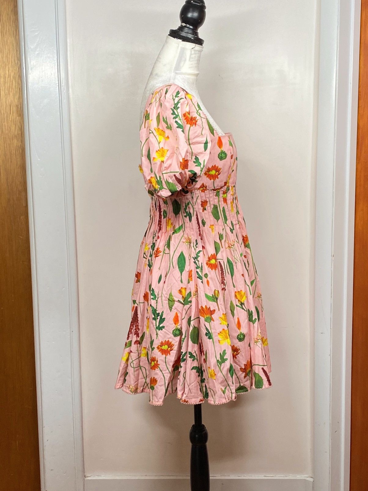 AGUA by Agua Bendita Agua by Agua Bendita Carmelo Floral Cotton Minidress size M Size M / US 6-8 / IT 42-44 - 11 Thumbnail