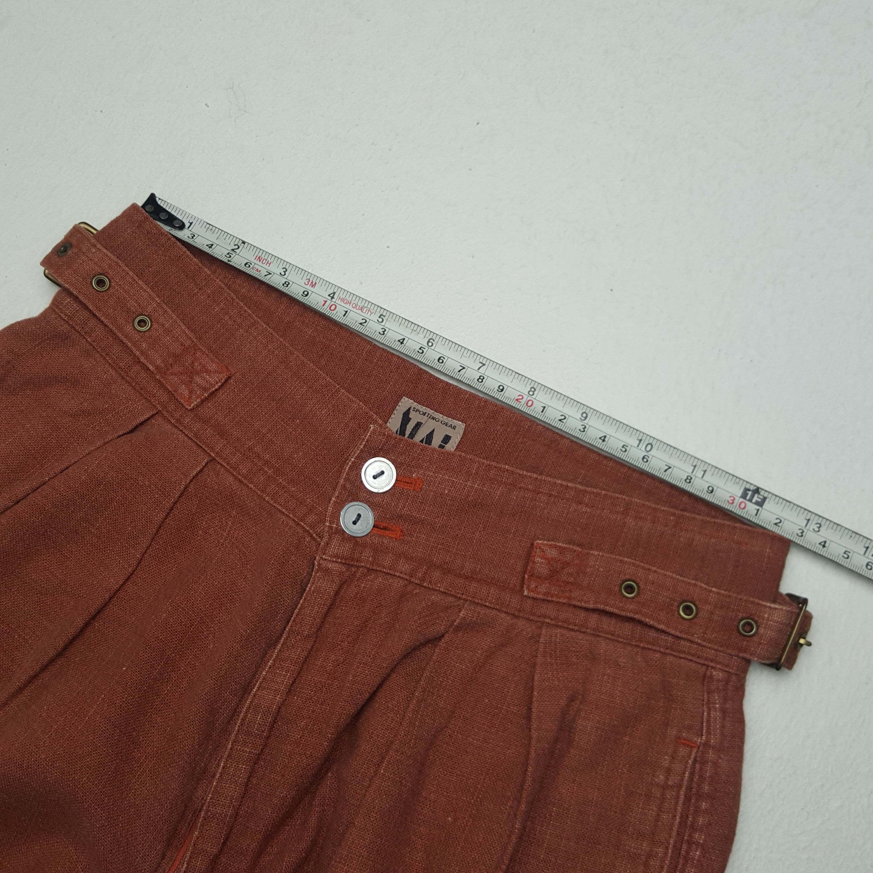 Hai Sporting Gear × Issey Miyake × Vintage Vintage Hai Sporting Gear by Issey Miyake Designer Pants Size US 26 / EU 42 - 9 Thumbnail