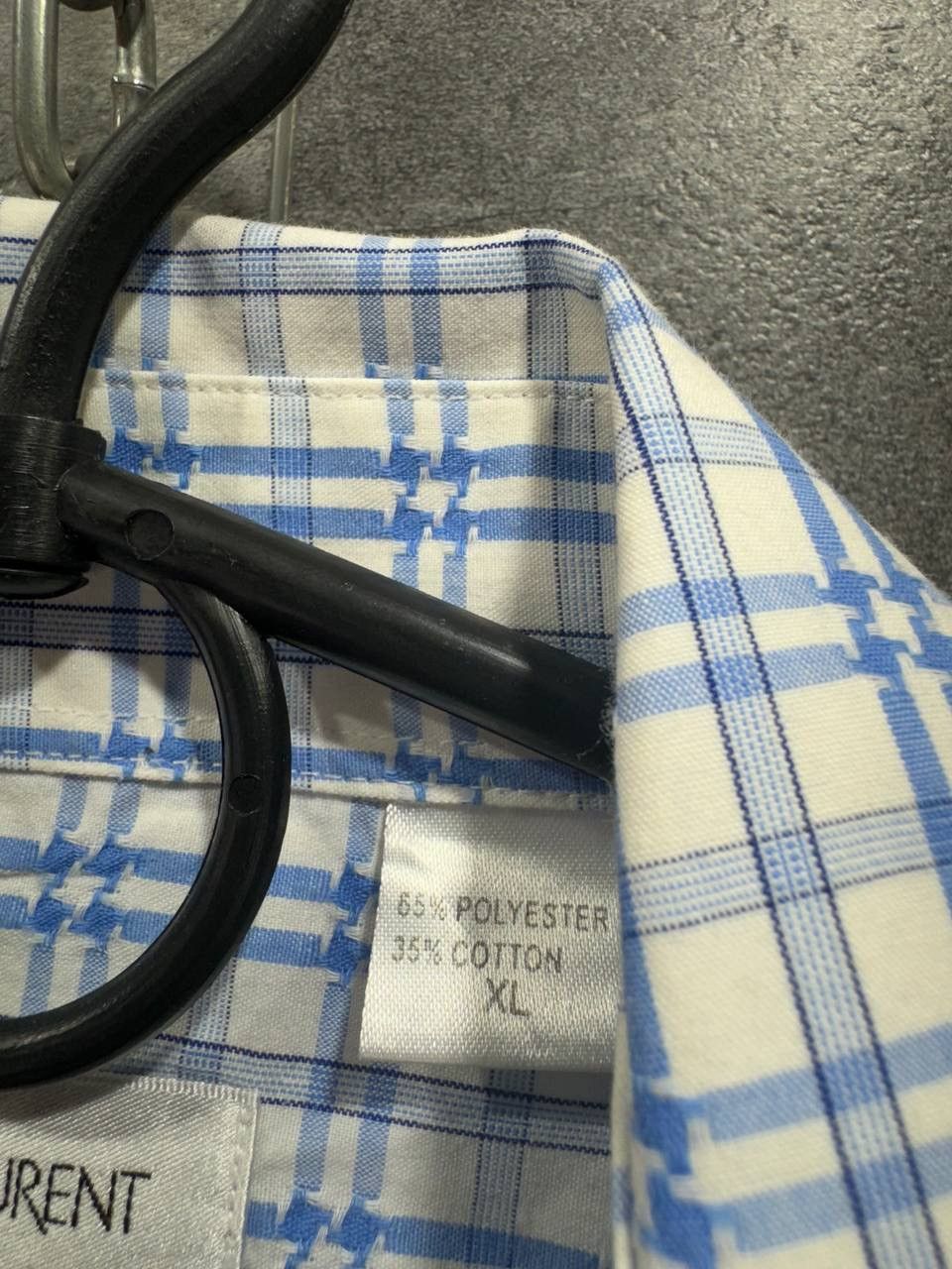 Yves Saint Laurent Vintage YSL Yves Saint Laurent Shirt Button Up Size US XL / EU 56 / 4 - 10 Thumbnail