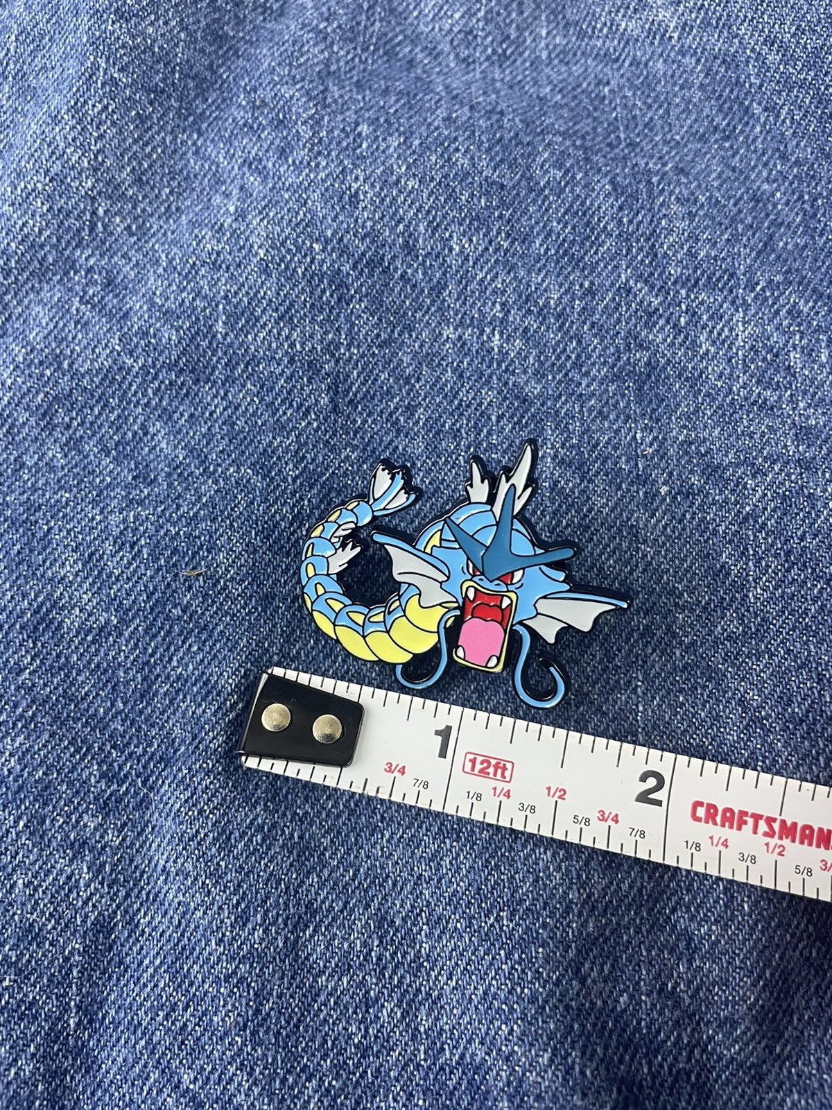 Other Gyarados Enamel Pin Size ONE SIZE - 3 Thumbnail
