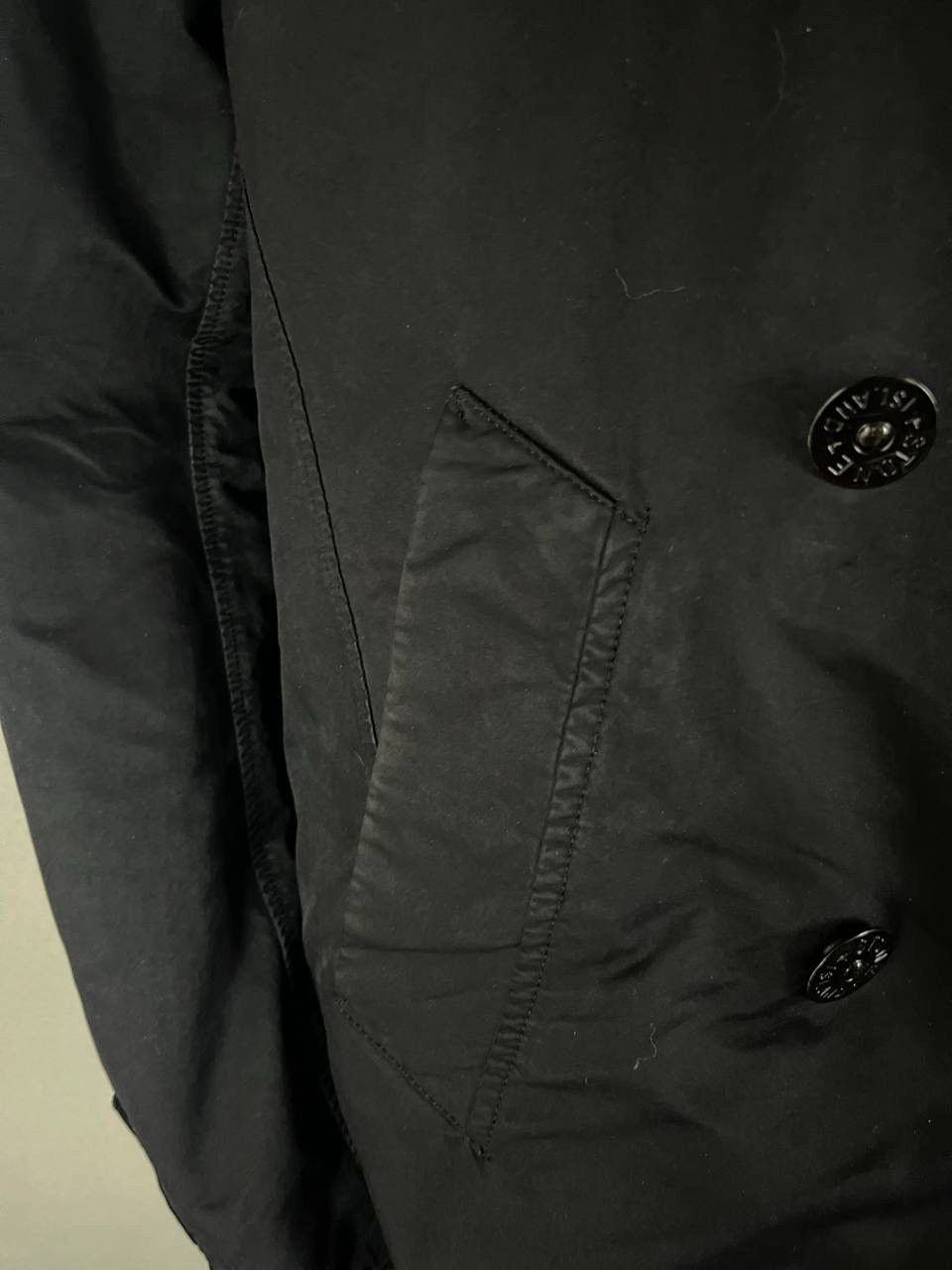 Stone Island Stone Island AW 08/09 Davit Trench Coat Jacket Black Size US L / EU 52-54 / 3 - 4 Thumbnail