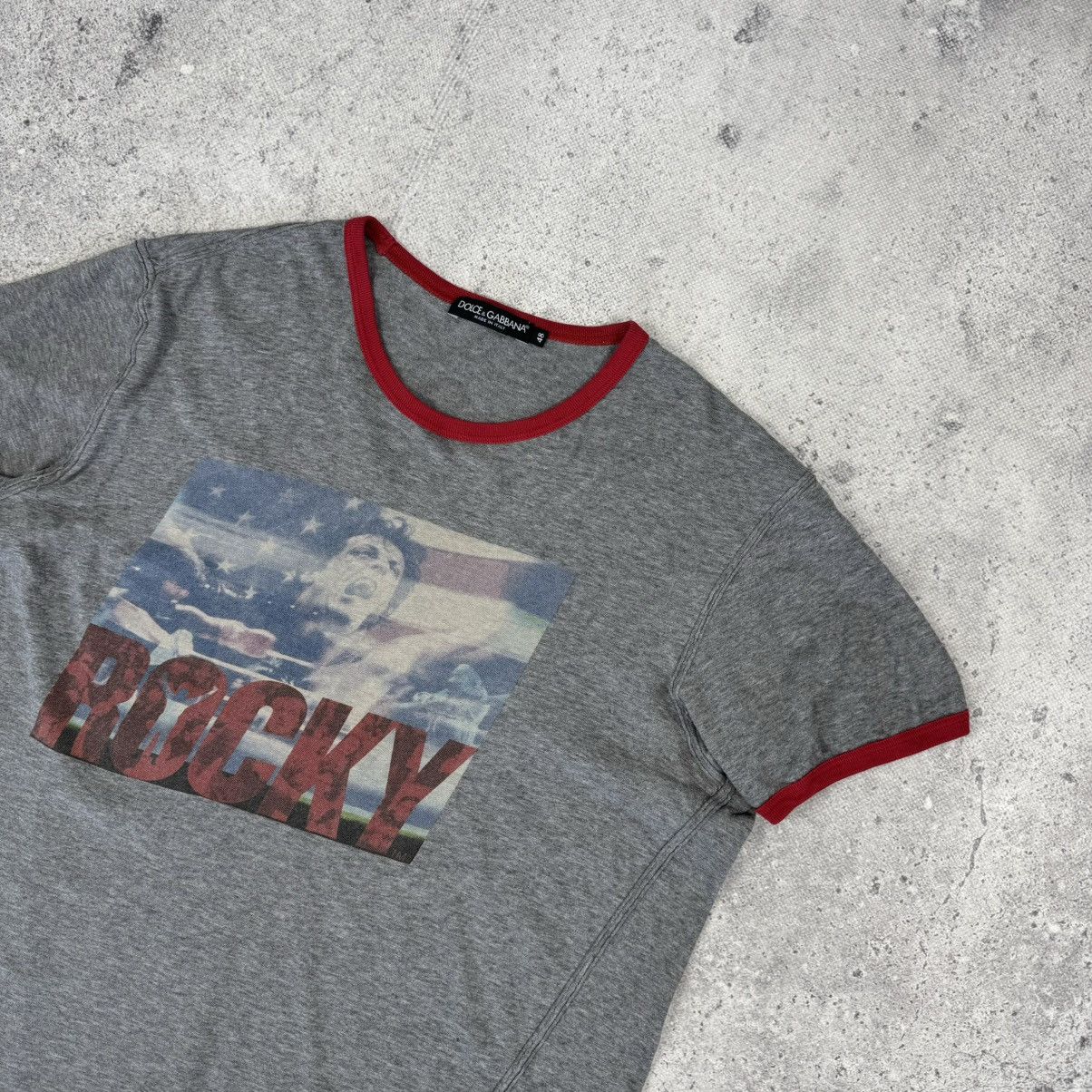 Dolce & Gabbana Vintage Dolce & Gabbana “Rocky” Y2K Designer T Shirt Size XL / US 12-14 / IT 48-50 - 4 Thumbnail