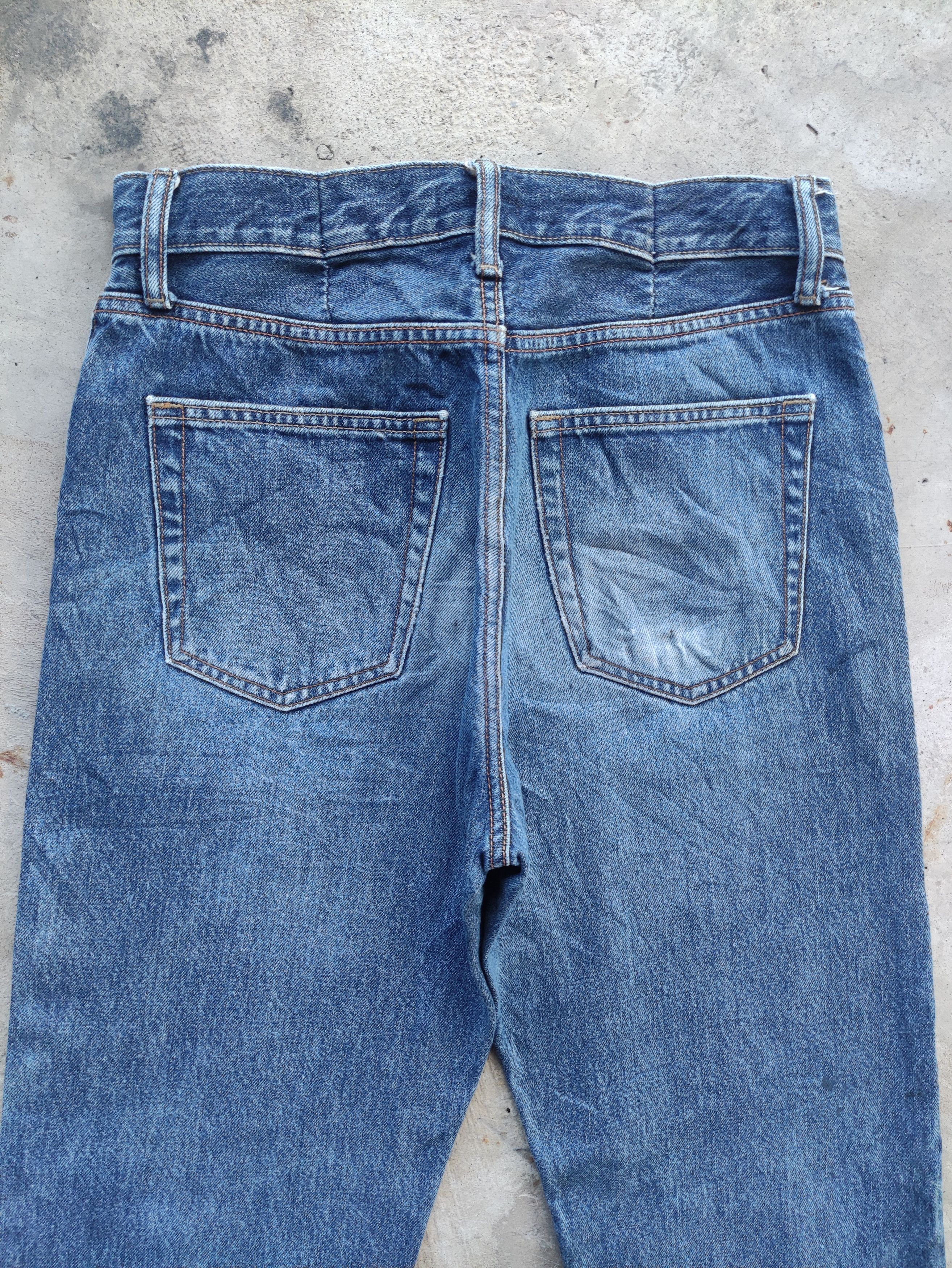 Japanese Brand Vintage Japanese Jean Distressed Faded Denim Size US 31 - 9 Thumbnail