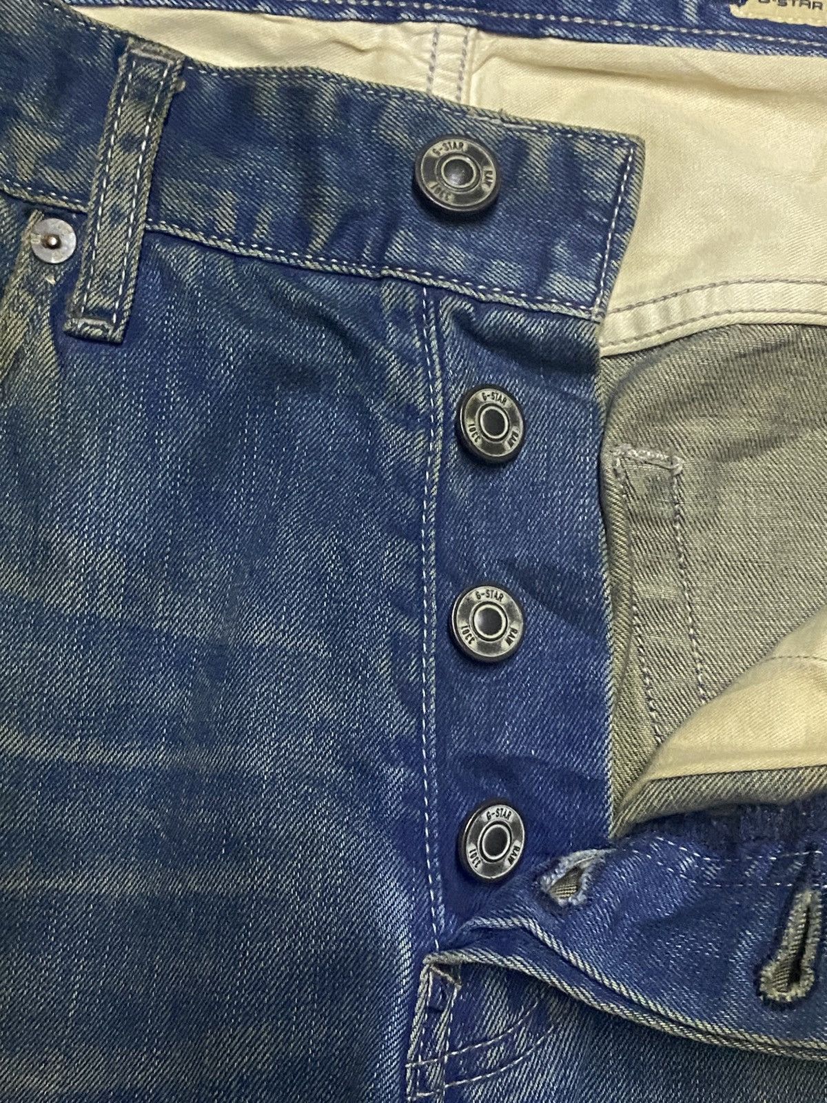 G-Star × Marc Newson Vintage GStar Raw 3301 Denim Mud Wash Jeans Size US 35 - 9 Thumbnail