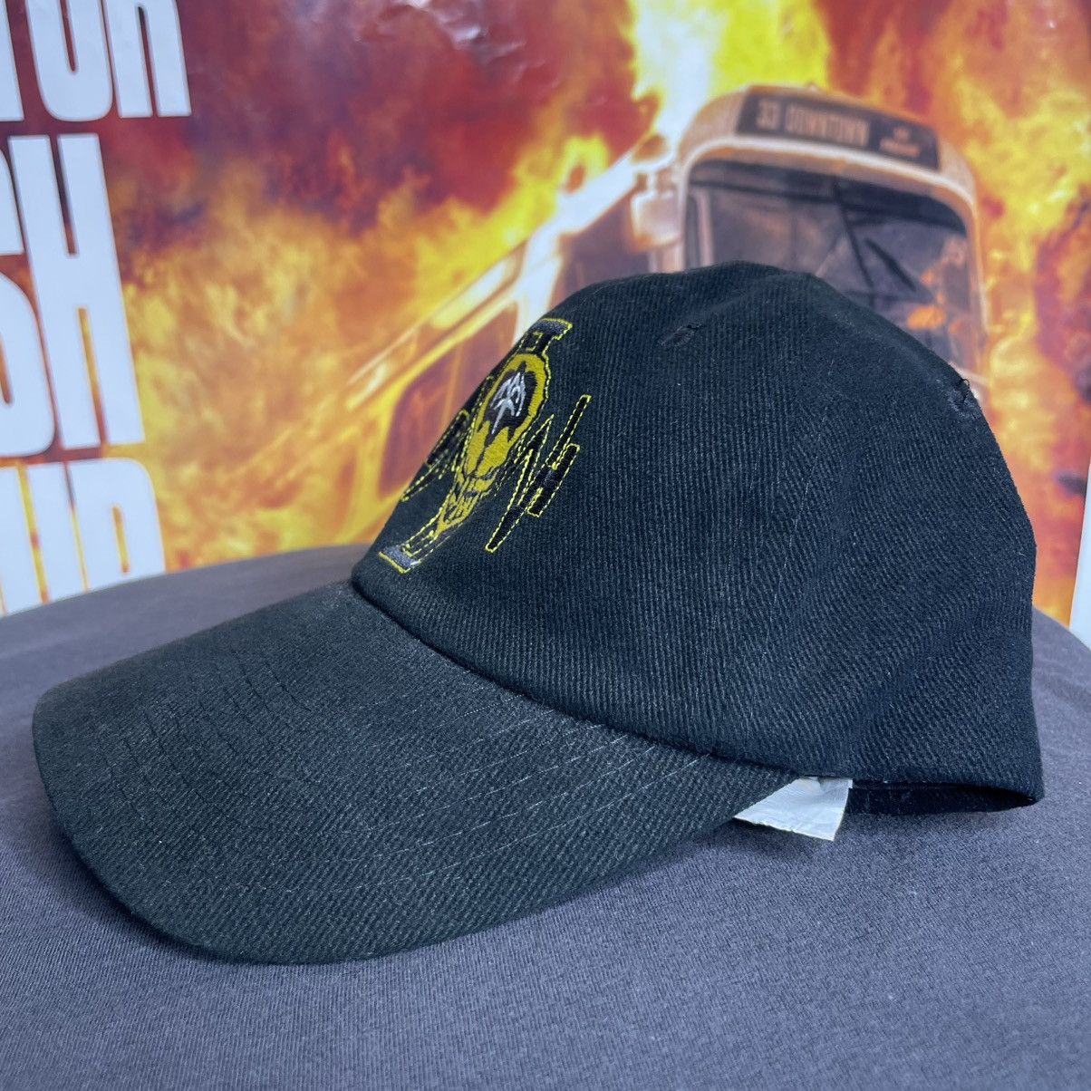 Band Tees Queensryche Vintage Band Hat Tour Merch Adjustable Cap Metal Size ONE SIZE - 3 Thumbnail