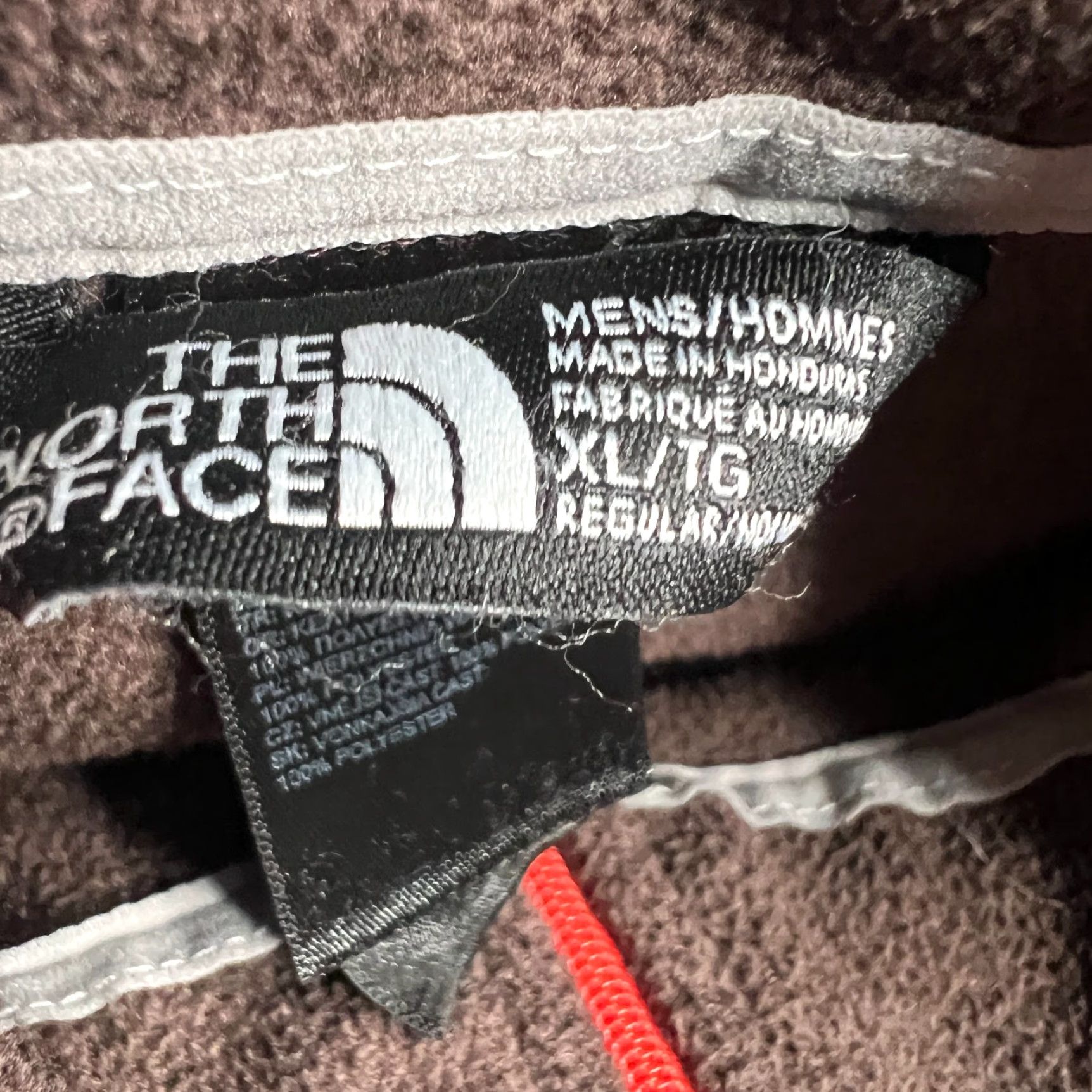 The North Face The North Face Men's XL Fleece Pullover Brown Quarter Zip Hiking Outdoor Size US XL / EU 56 / 4 - 5 Thumbnail