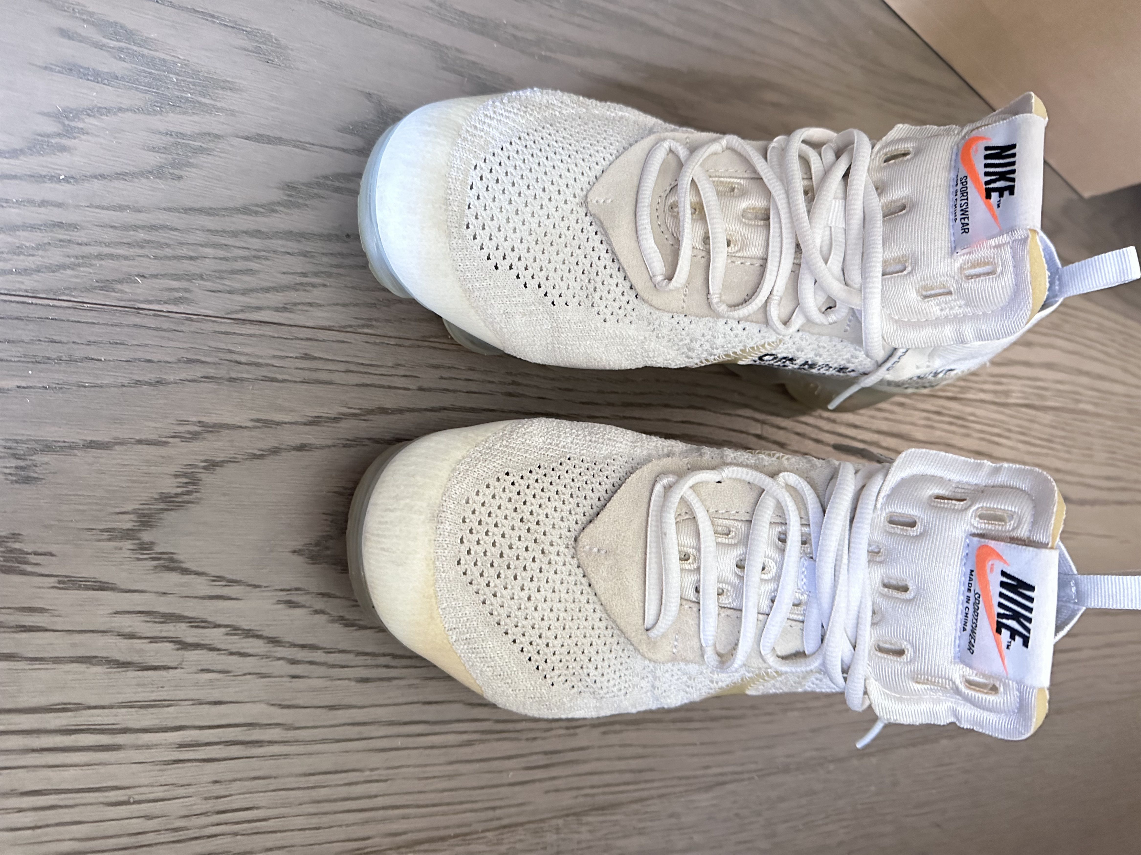 Nike × Off-White Nike Off White VaporMax White 2018 Size US 10.5 / EU 43-44 - 10 Thumbnail