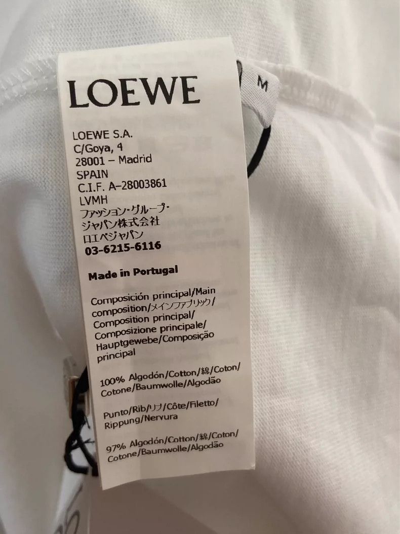 Loewe LOEWE White Embroidered Mosaic Short-Sleeve Shirt Size M / US 6-8 / IT 42-44 - 3 Thumbnail