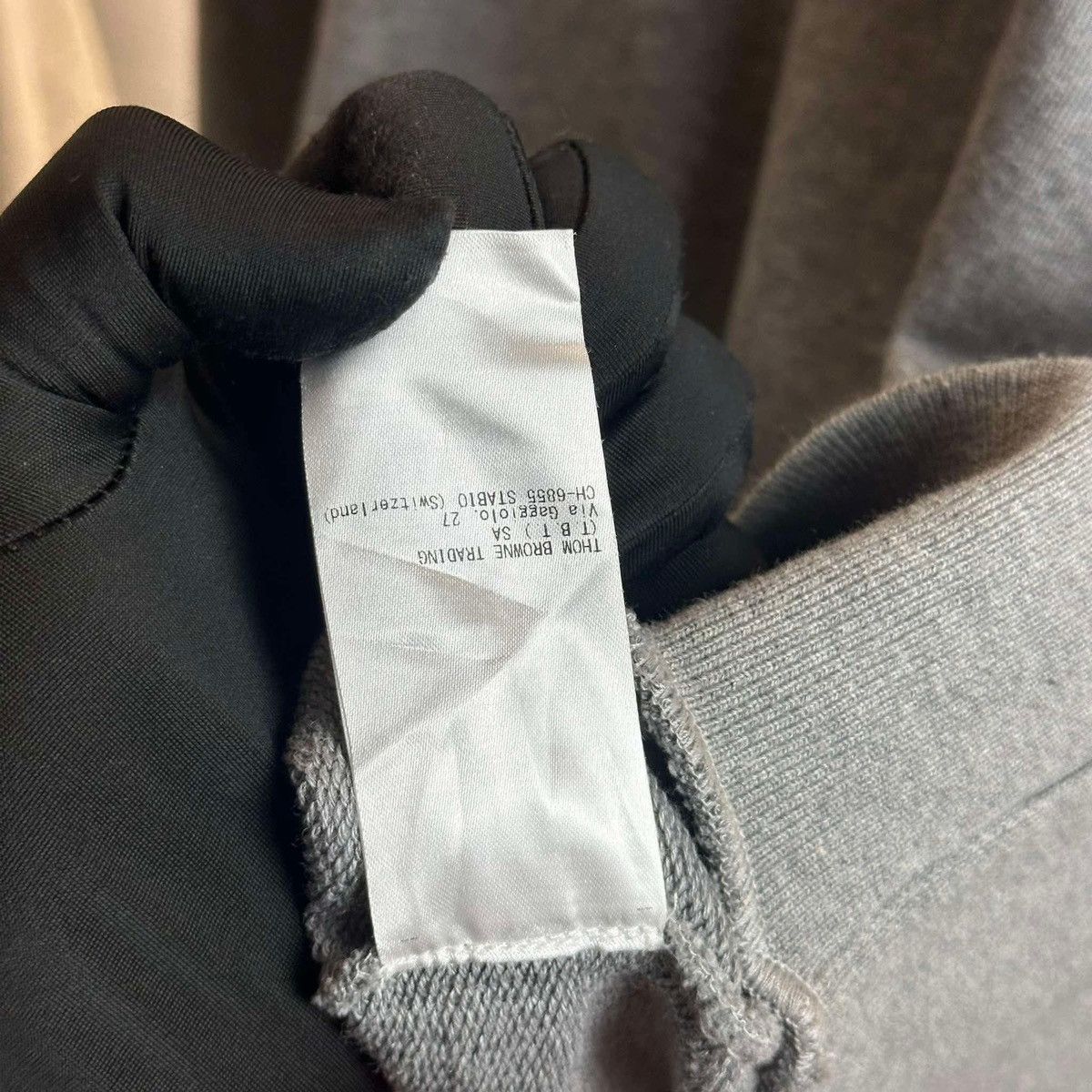 Thom Browne THOM BROWNE 4BAR SWEATER Size US L / EU 52-54 / 3 - 9 Thumbnail