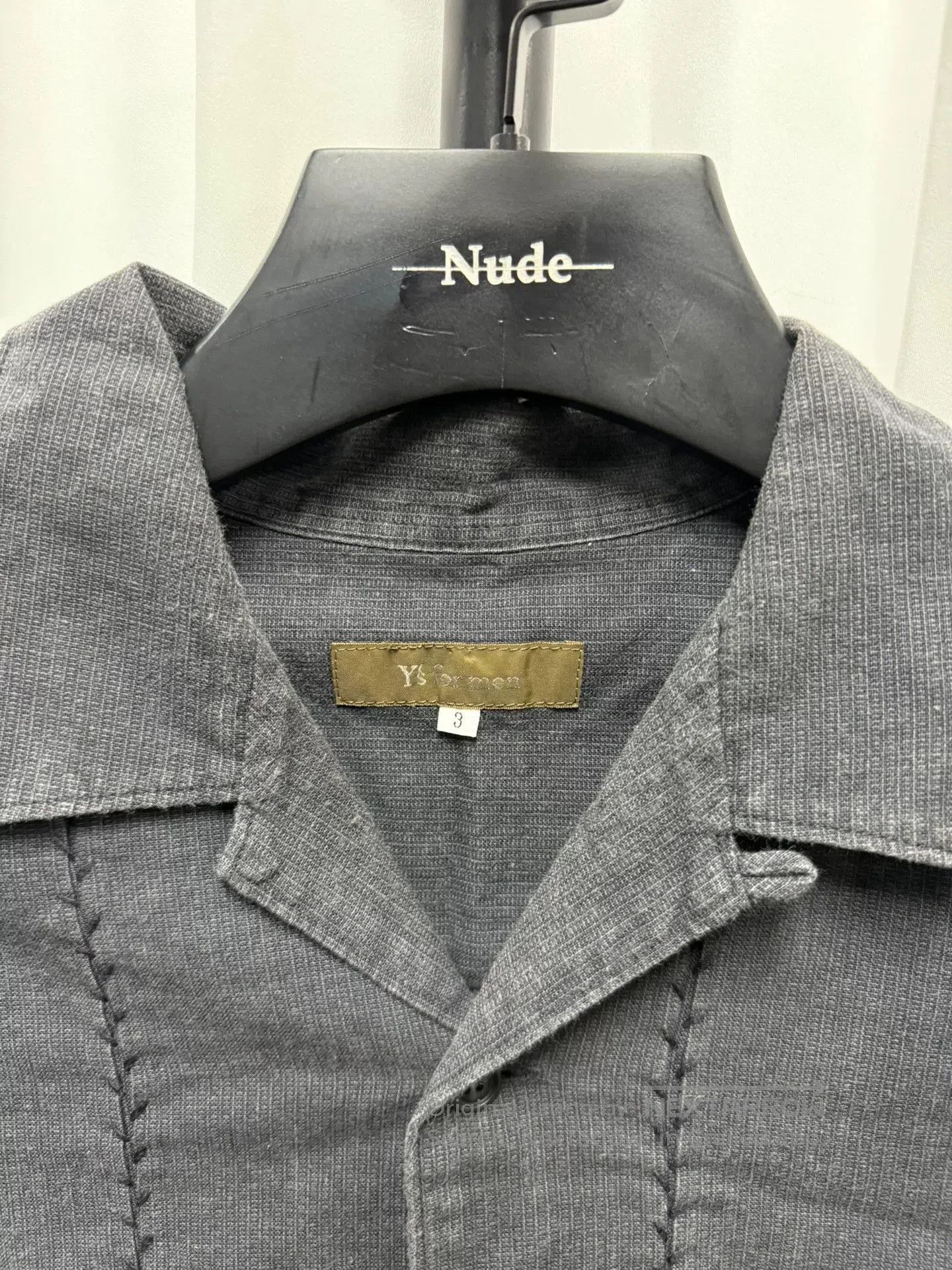 Yohji Yamamoto Y's for Men Woven Shirt. Size US M / EU 48-50 / 2 - 3 Thumbnail