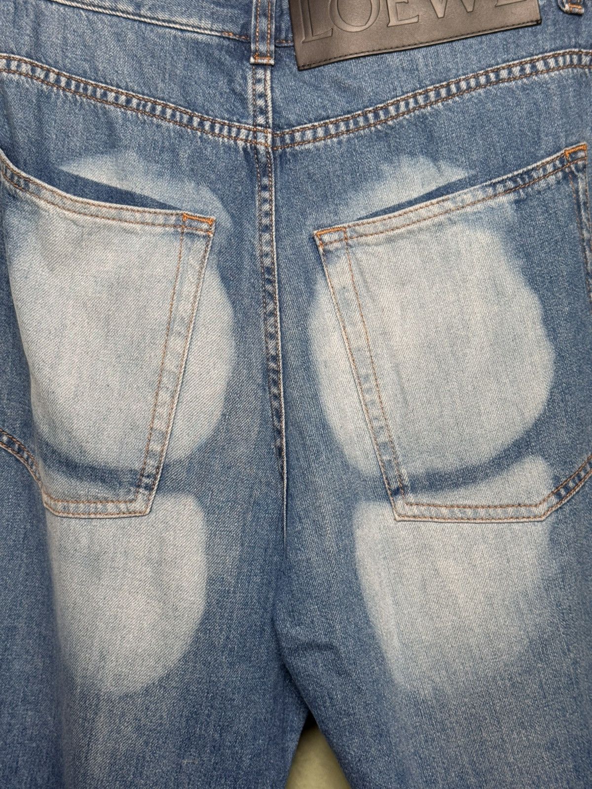 Loewe Loewe Distressed Butt Jeans Size US 32 / EU 48 - 10 Thumbnail