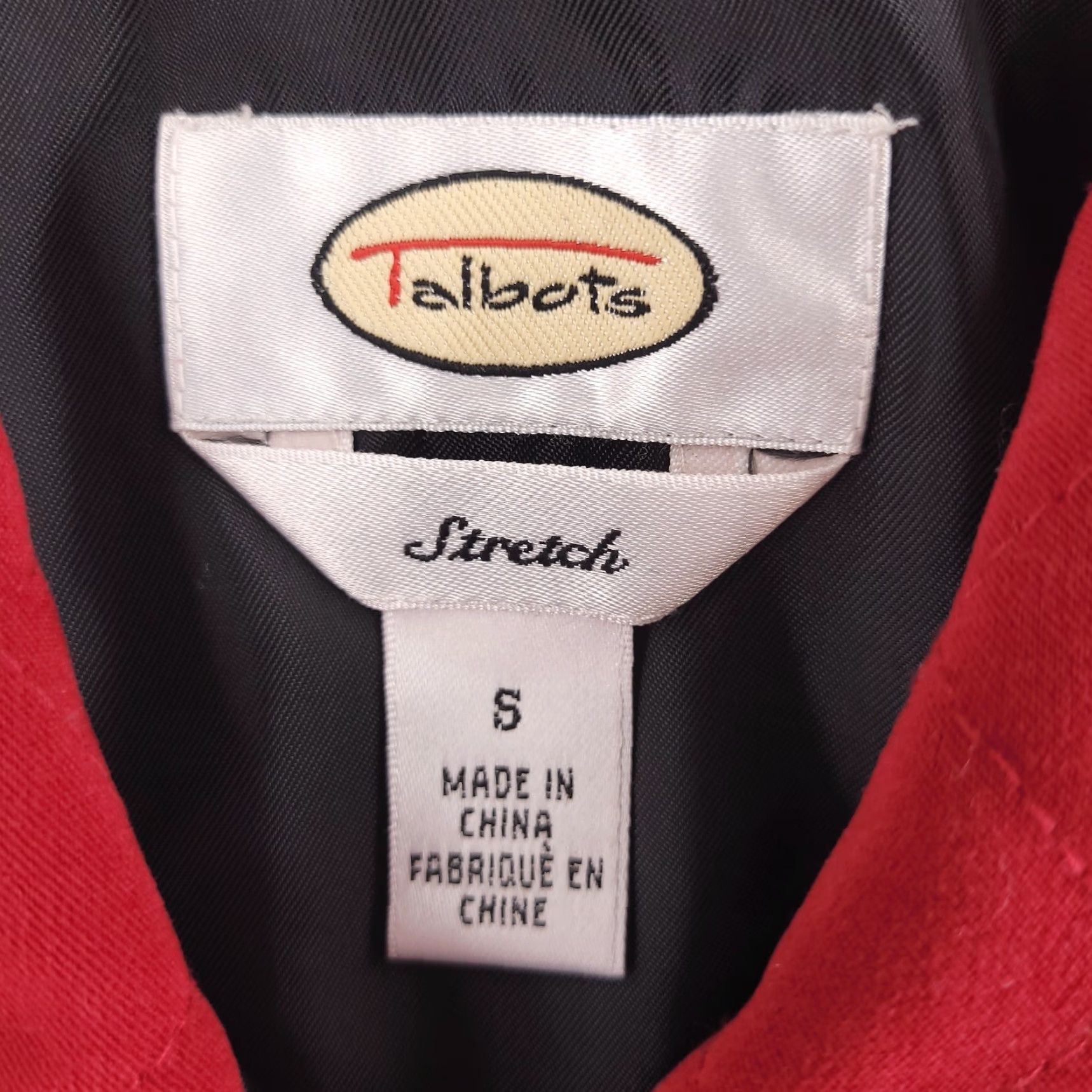 Talbots VINTAGE Talbots Quilted Vest Womens Small Red Sleeveless Snap Button Front Size S / US 4 / IT 40 - 3 Thumbnail