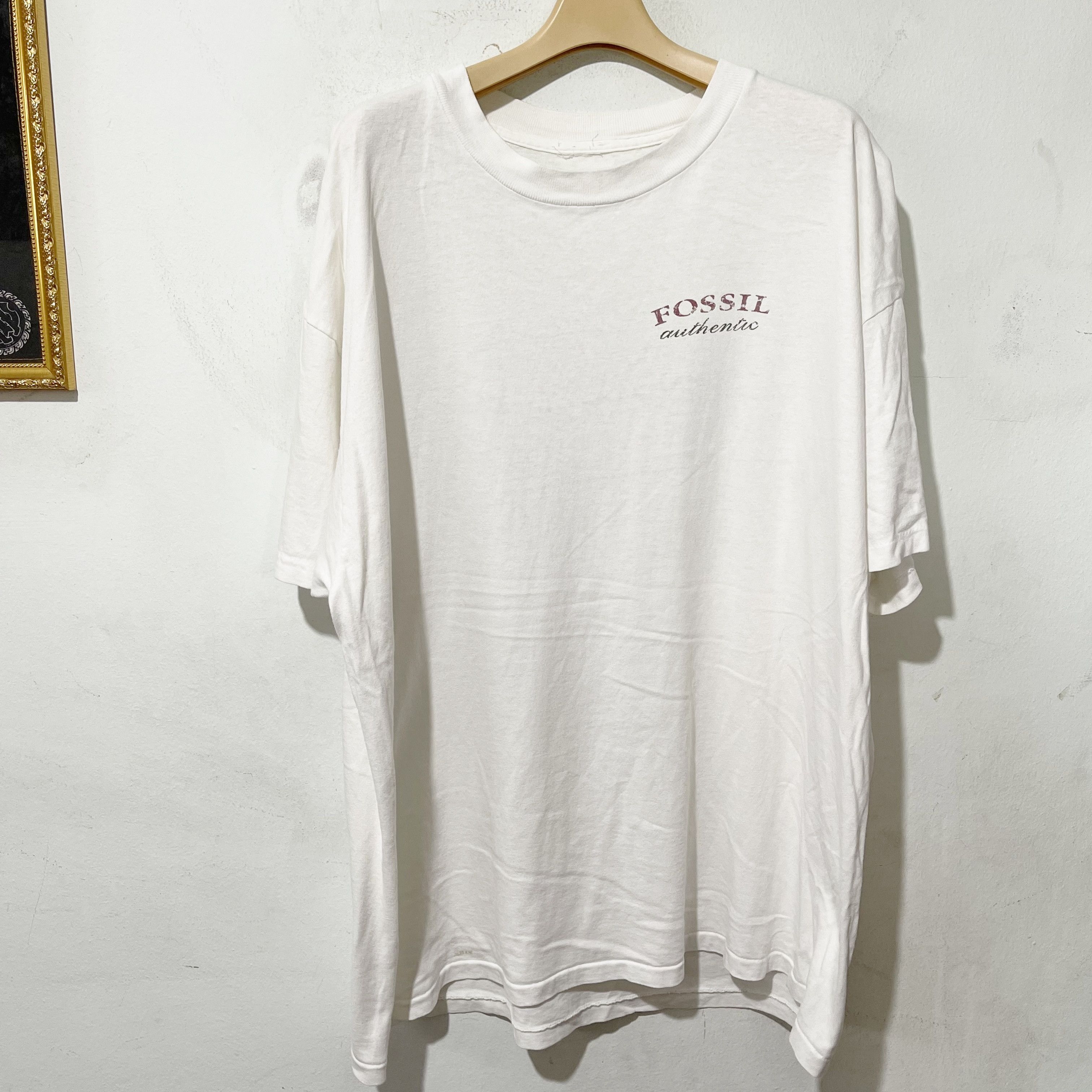 Fossil Vintage 90s Fossil Authentic T-Shirt Size US XL / EU 56 / 4 - 3 Thumbnail