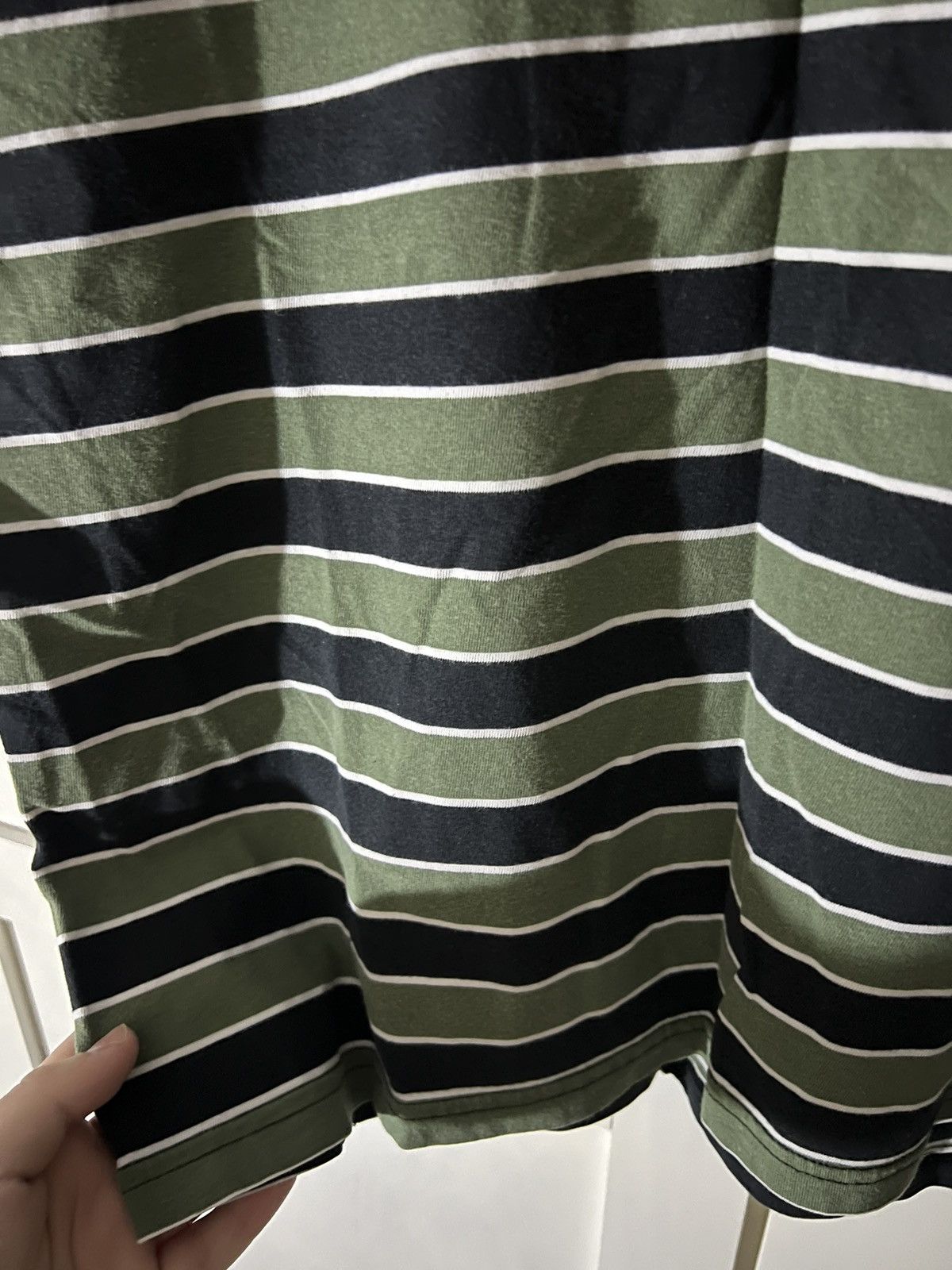 Huf HUF Worldwide Striped Logo Tee Size US M / EU 48-50 / 2 - 4 Thumbnail