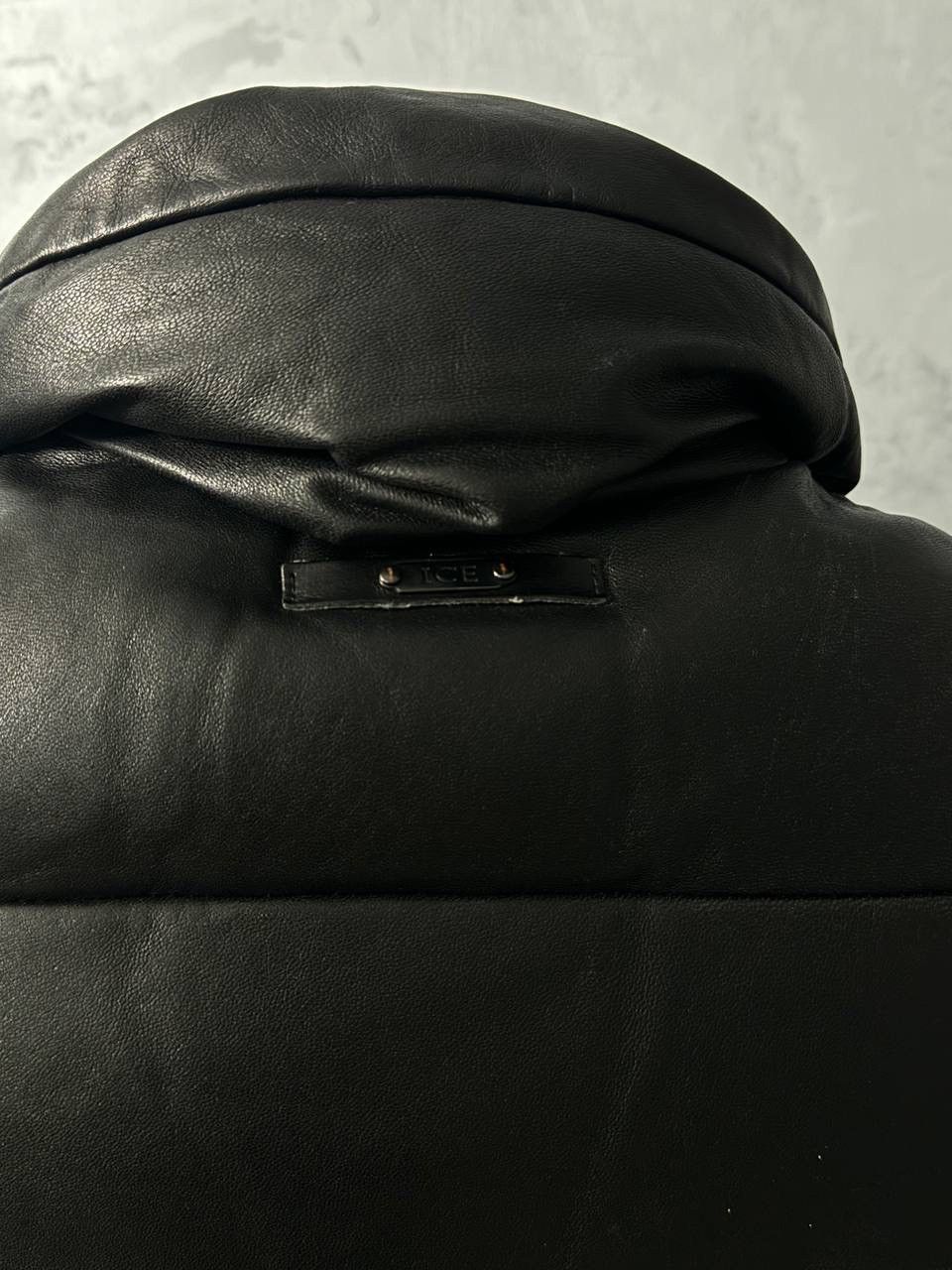 Iceberg Iceberg down leather puffer black jacket XS Italy Size XS / US 0-2 / IT 36-38 - 3 Thumbnail