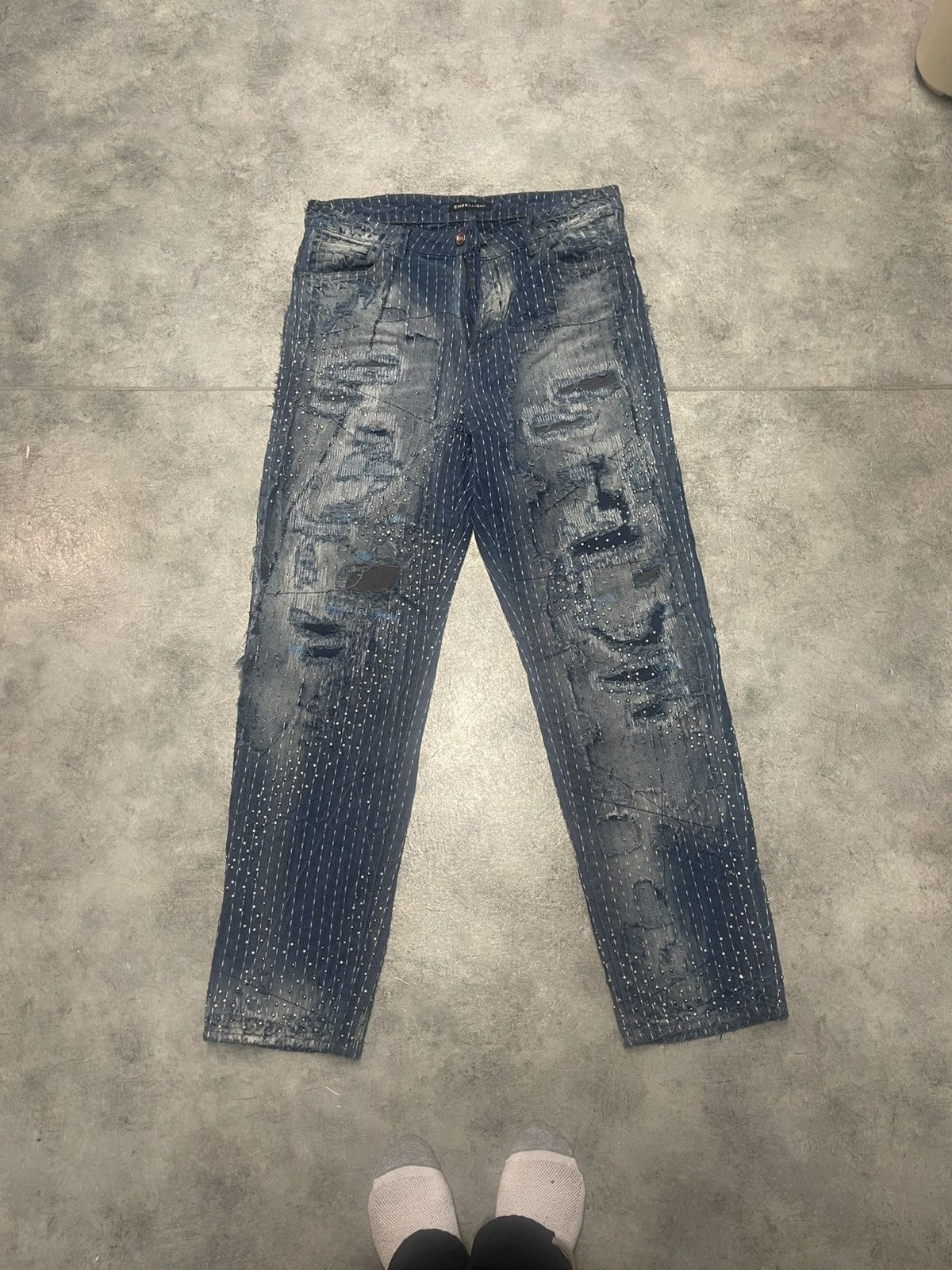 Embellish Embellish NYC jeans size 34 Size US 34 / EU 50 - 1 Thumbnail