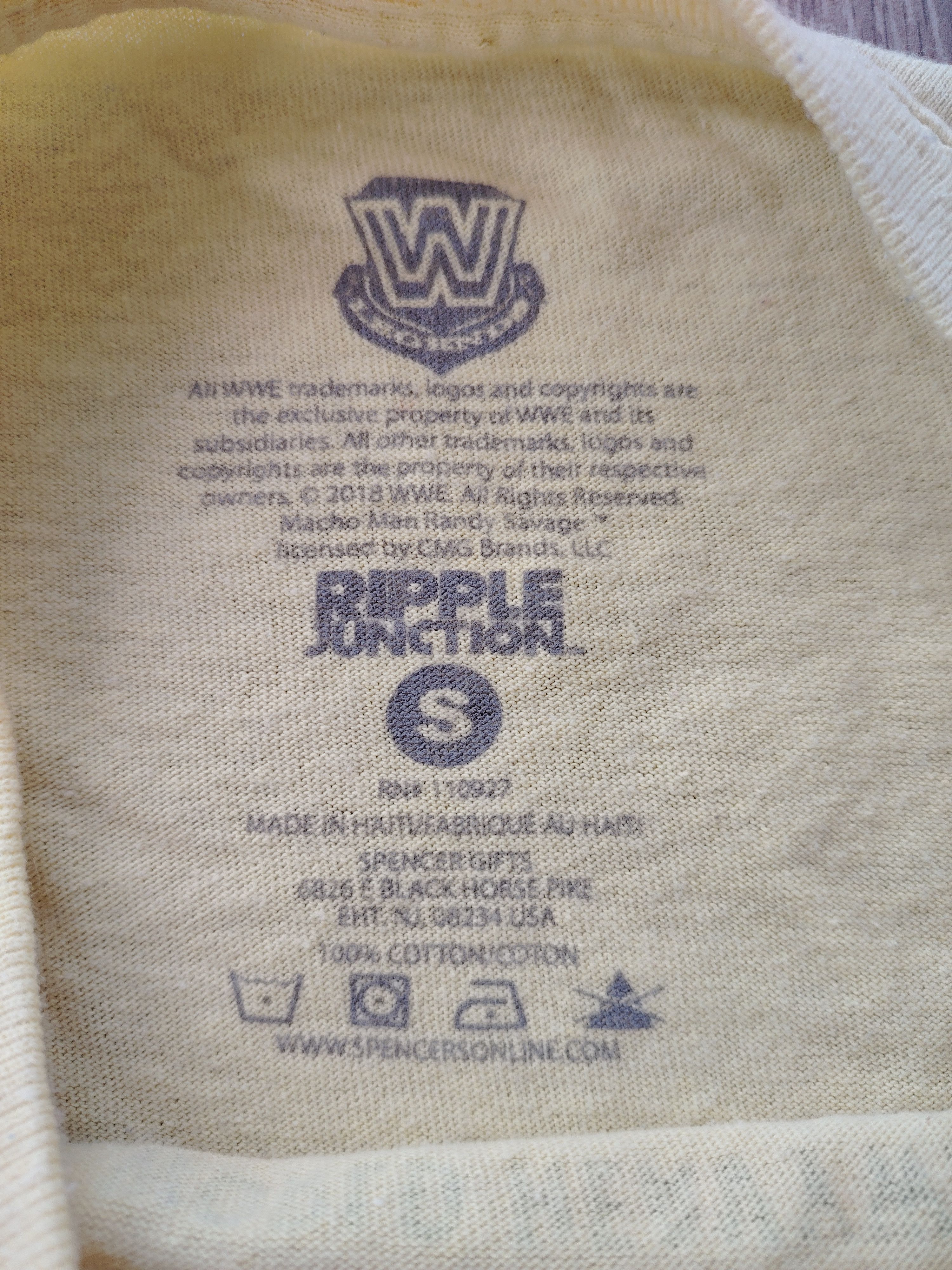 Ripple Junction × WWE Y2K WWE Andre The Giant vs Randy Savage T Shirt Size US L / EU 52-54 / 3 - 4 Thumbnail