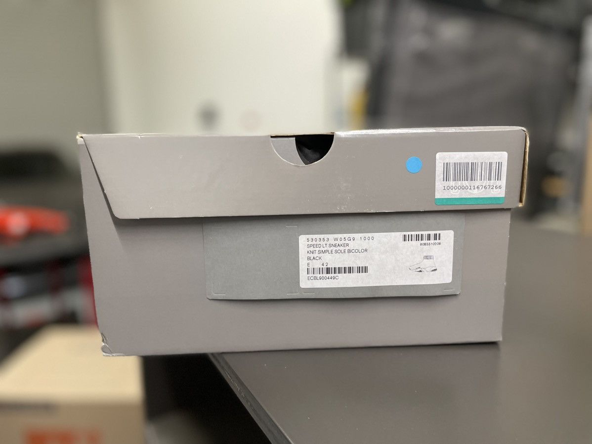 Balenciaga Balenciaga Speed LT Knit Sneaker Black Size US 9 / EU 42 - 5 Thumbnail
