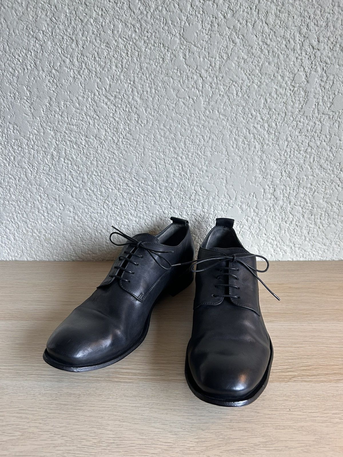Officine Creative Black Stereo 003 Derby Shoes Size US 11 / EU 44 - 3 Thumbnail