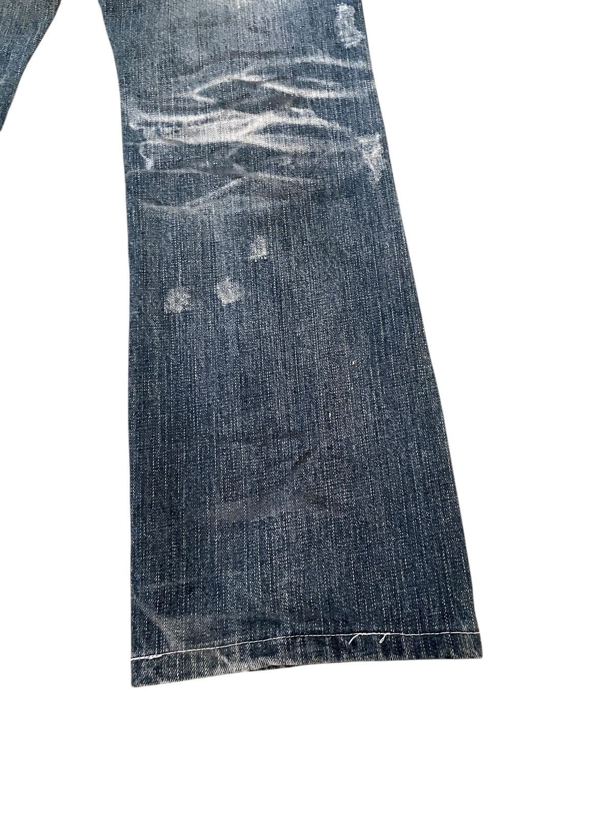 semanticdesign Very Rare Vintage Brand Semantic Design Flared Jeans 1990s Size US 32 / EU 48 - 9 Thumbnail