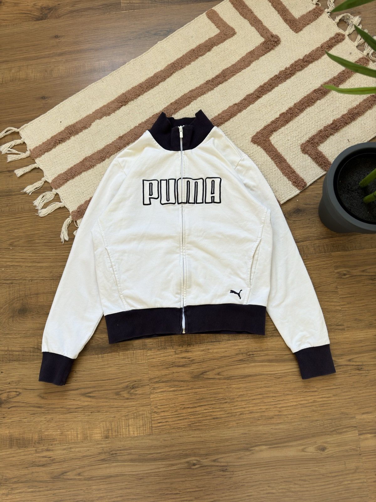 Puma VINTAGE PUMA Y2K 2000s ZIP SWEATSHIRT Size S / US 4 / IT 40 - 3 Thumbnail