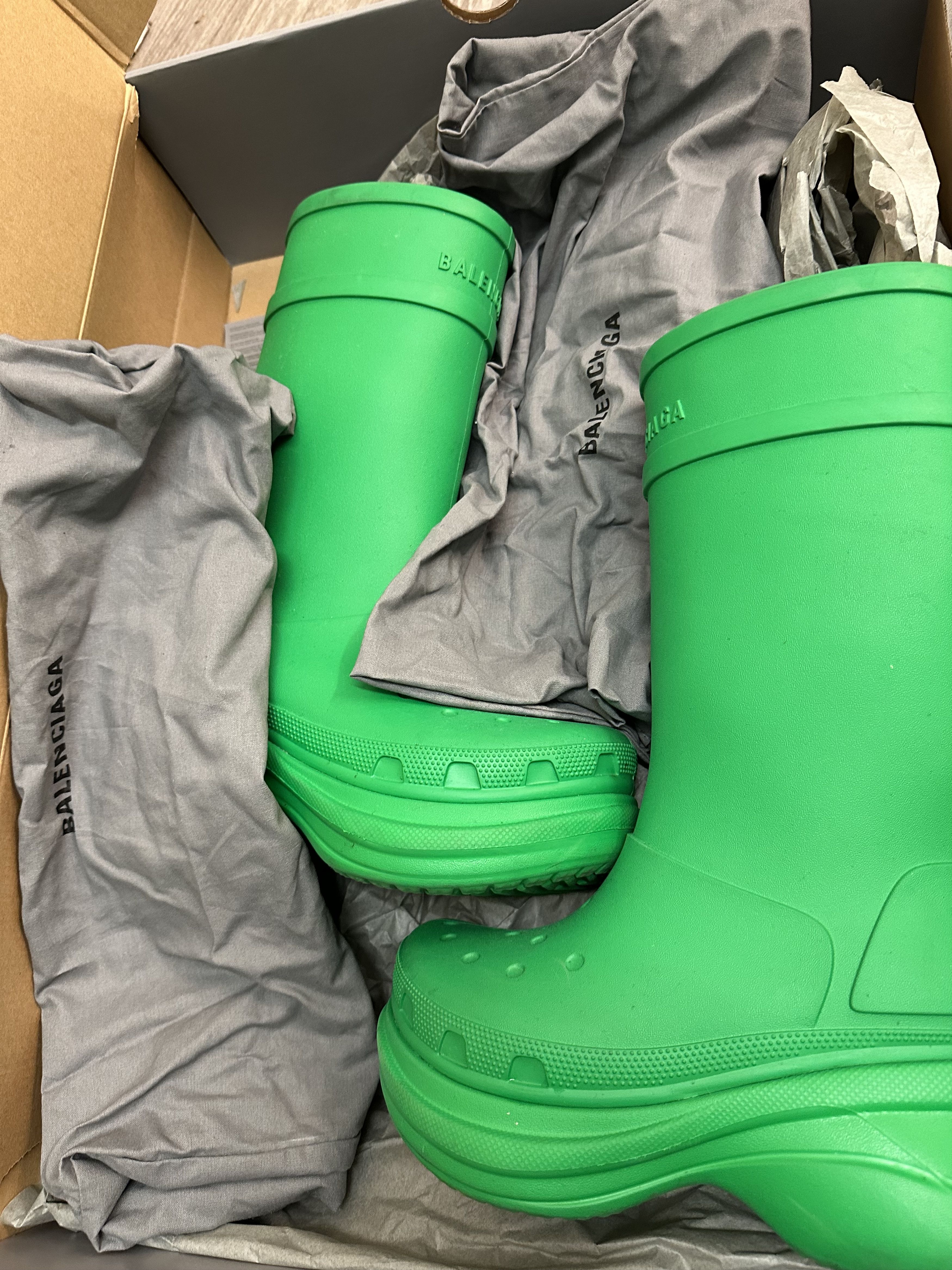Balenciaga × Crocs Balenciaga Croc Boot Size US 6 / IT 36 - 6 Thumbnail