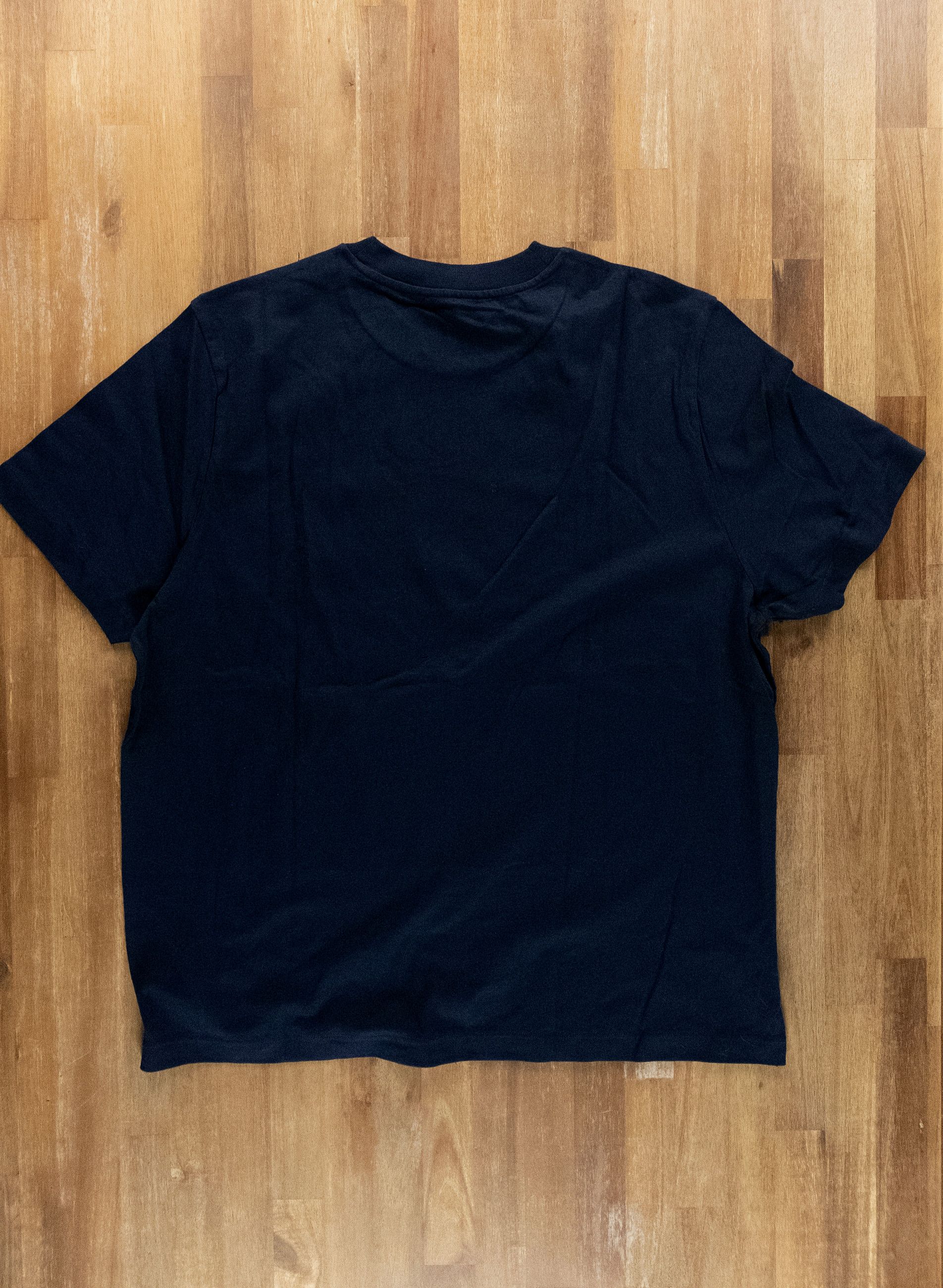 A.P.C. APC Albert regular fit navy blue logo print t-shirt Size XL Size US XL / EU 56 / 4 - 8 Thumbnail