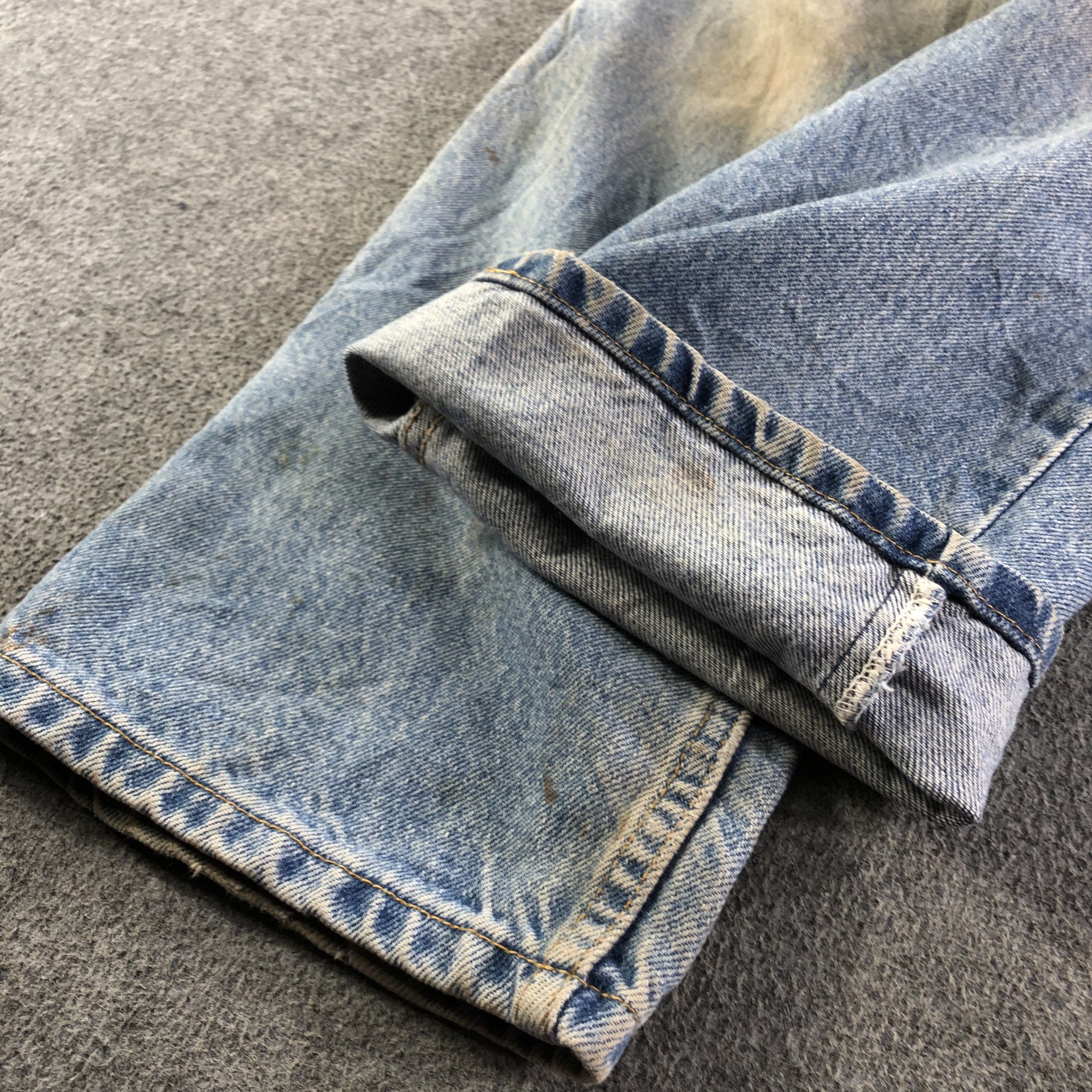 Levi's 90s Vintage Light Wash Levis Jeans-J4153 Size US 32 / EU 48 - 6 Thumbnail