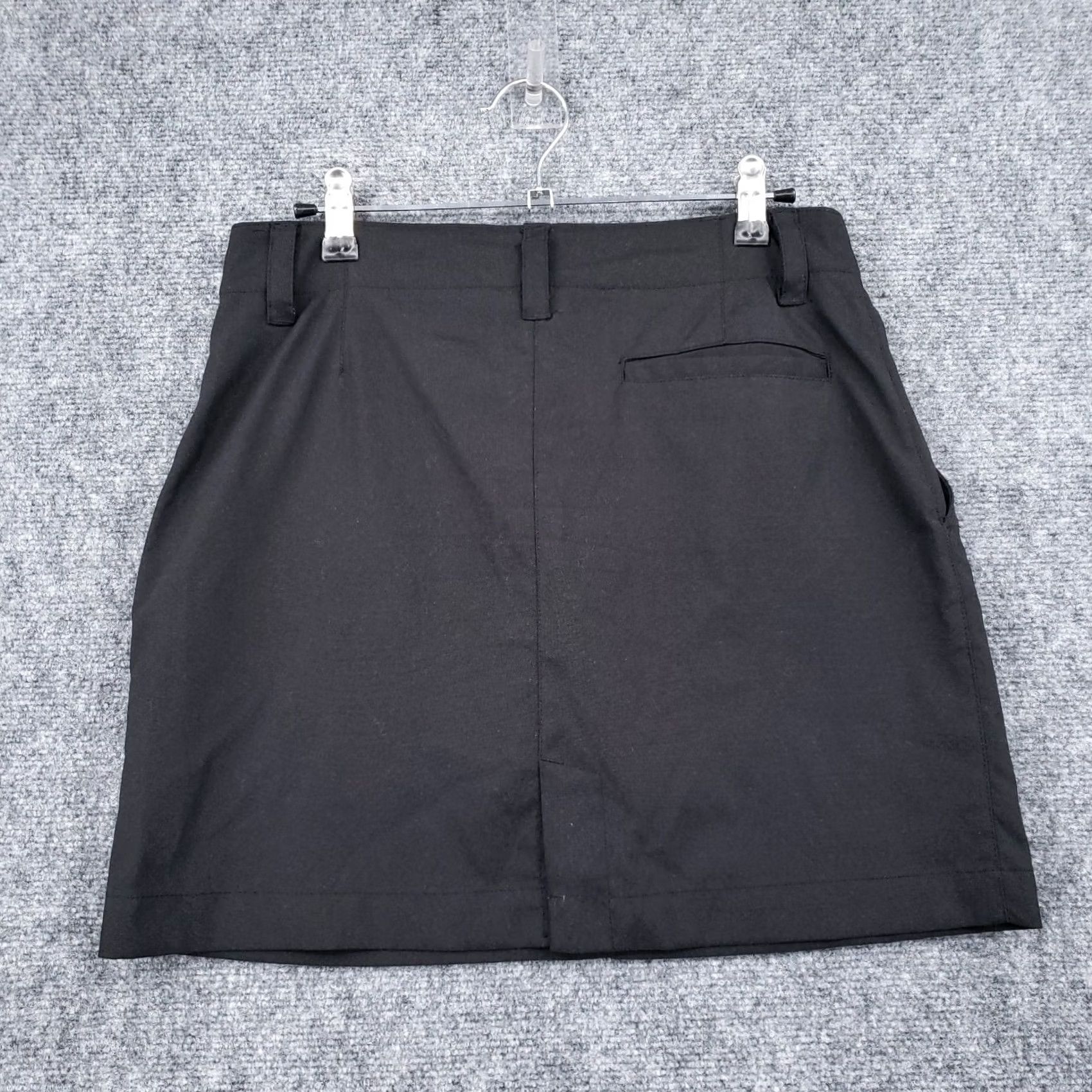 Vintage LPGA Skirt Womens 2 Black Mini Golf Skort Athletic Short Stretch Activewear Size 26" / US 2 / IT 38 - 2 Thumbnail