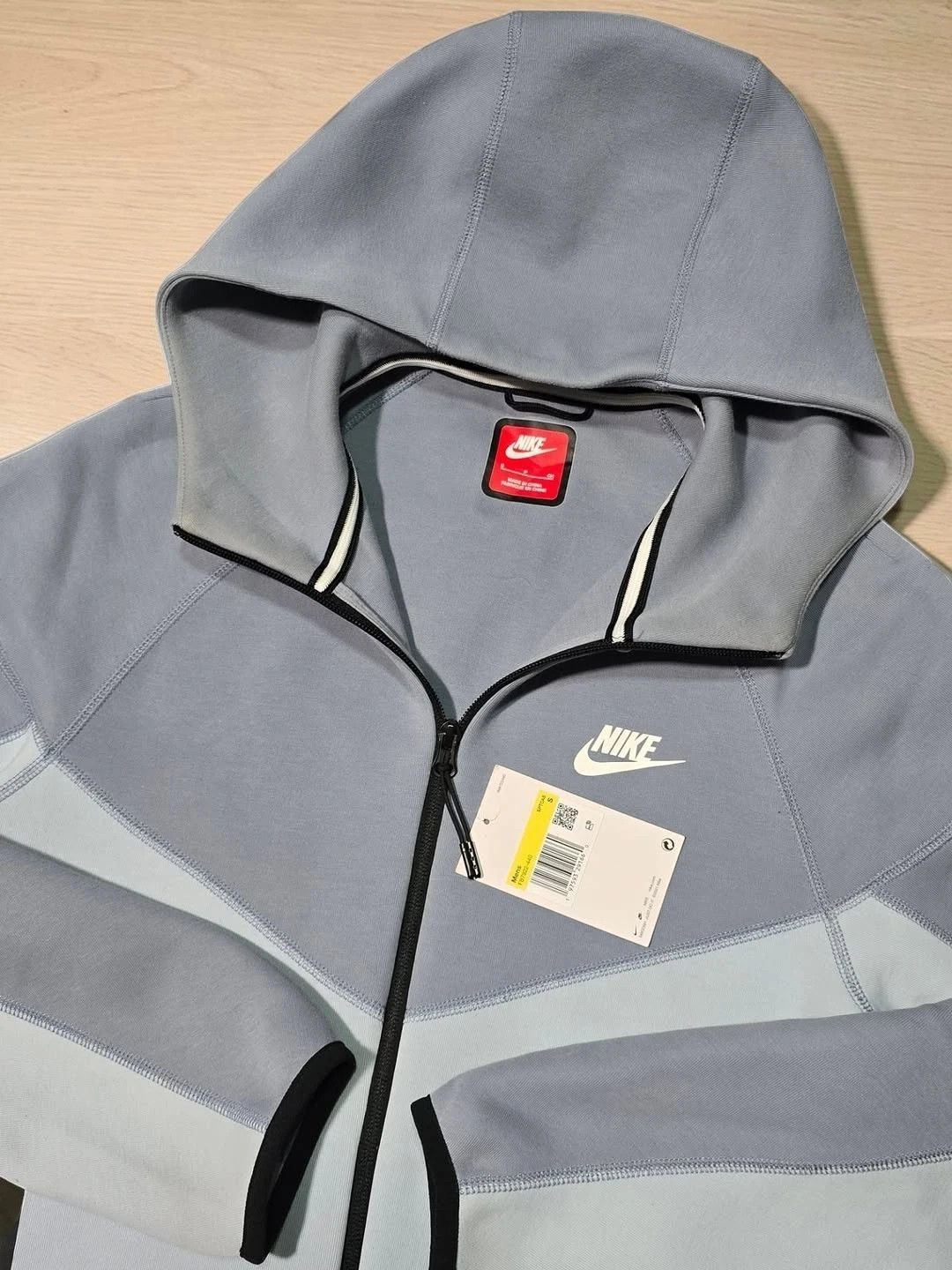 Nike Nike Tech Fleece Zip Hoodie & Joggers Light Armory Blue (M) Size US M / EU 48-50 / 2 - 2 Thumbnail