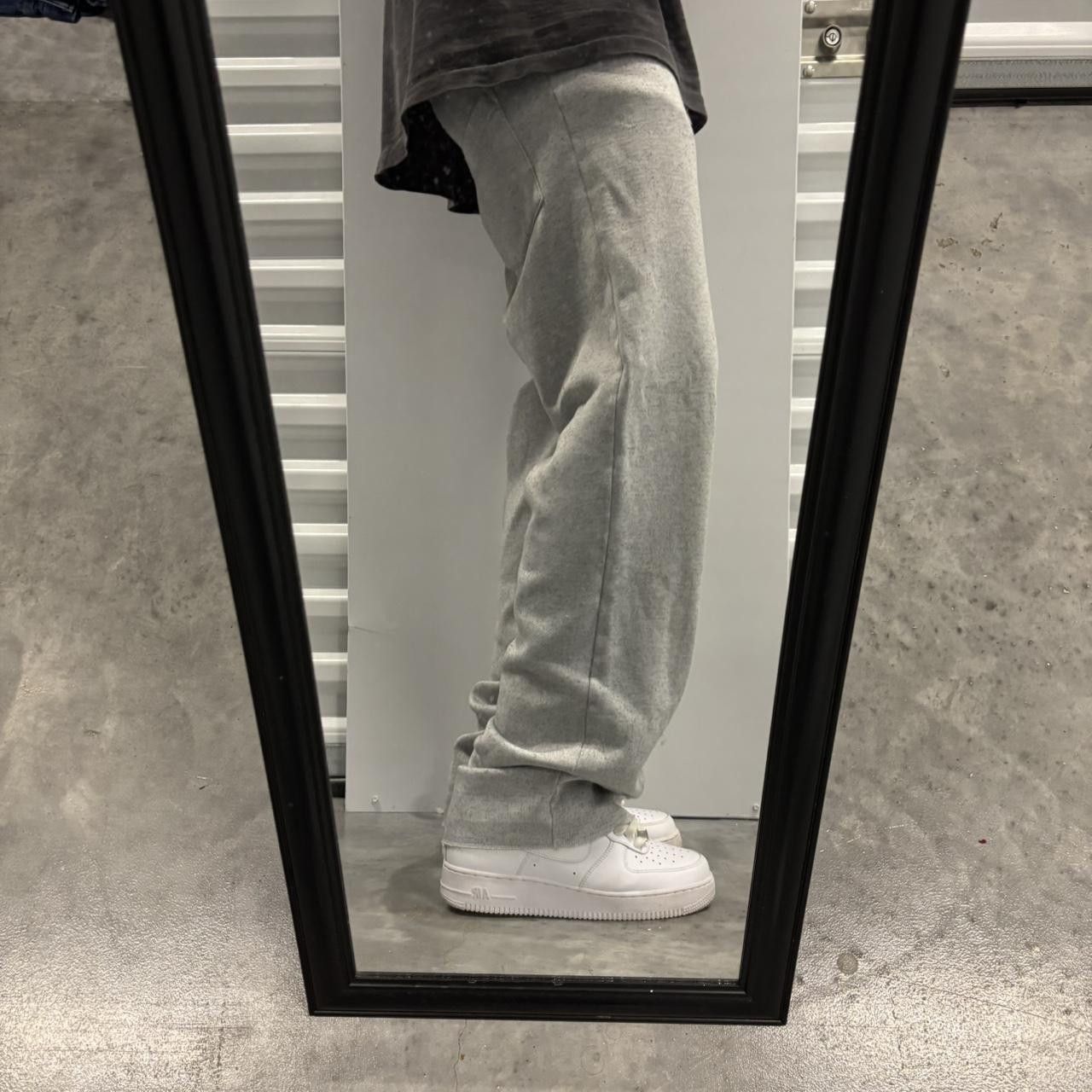 Vintage Crazy Vintage Y2K/2000s Light Grey Essential Sweatpants! Size US 32 / EU 48 - 1 Thumbnail