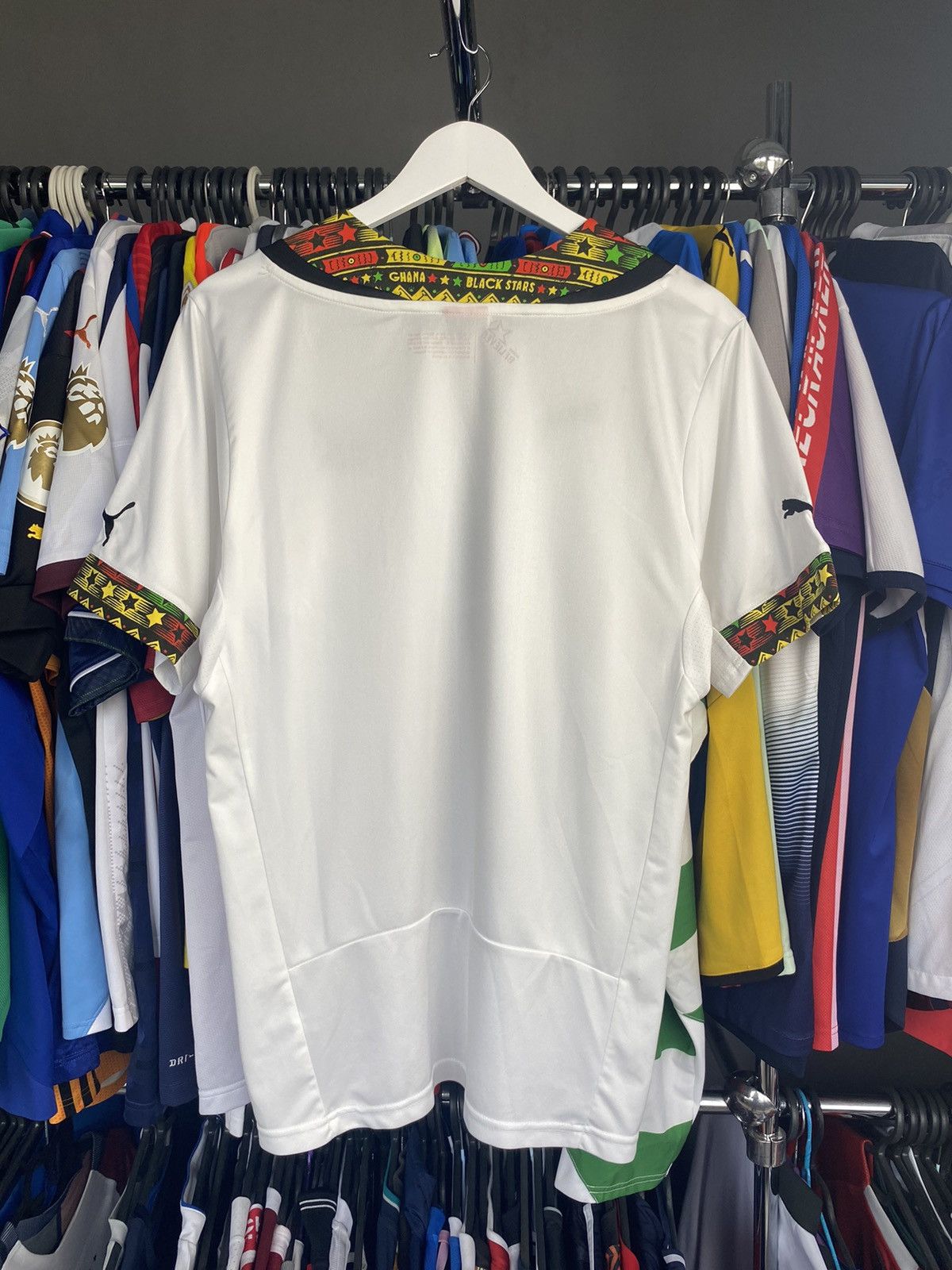 Puma 2014/16 PUMA GHANA HOME SOCCER FOOTBALL JERSEY SHIRT Size US M / EU 48-50 / 2 - 2 Thumbnail