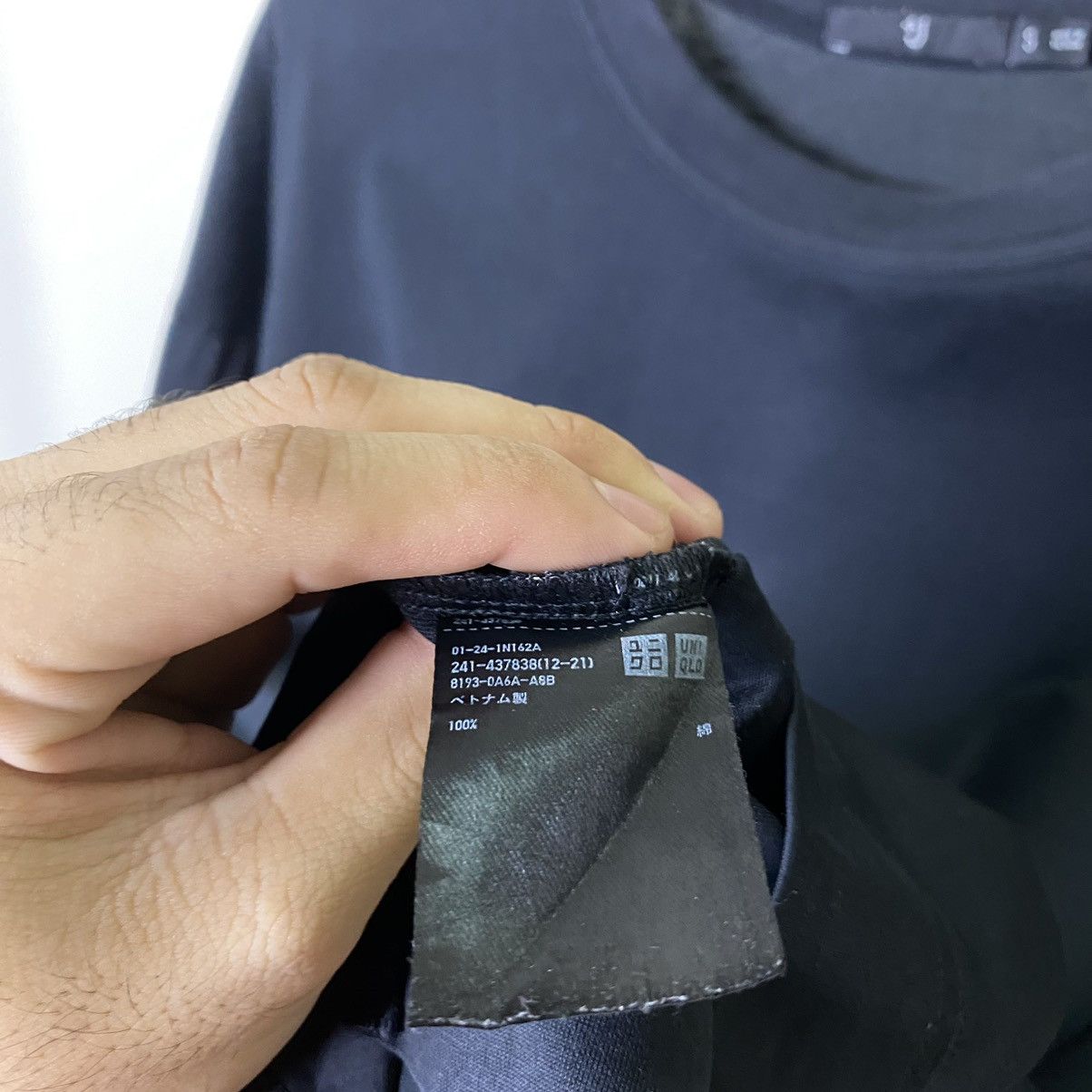 Jil Sander × Uniqlo Jil Sander J+ For Uniqlo Black Blank Cropped Oversize Tee Size US S / EU 44-46 / 1 - 4 Thumbnail